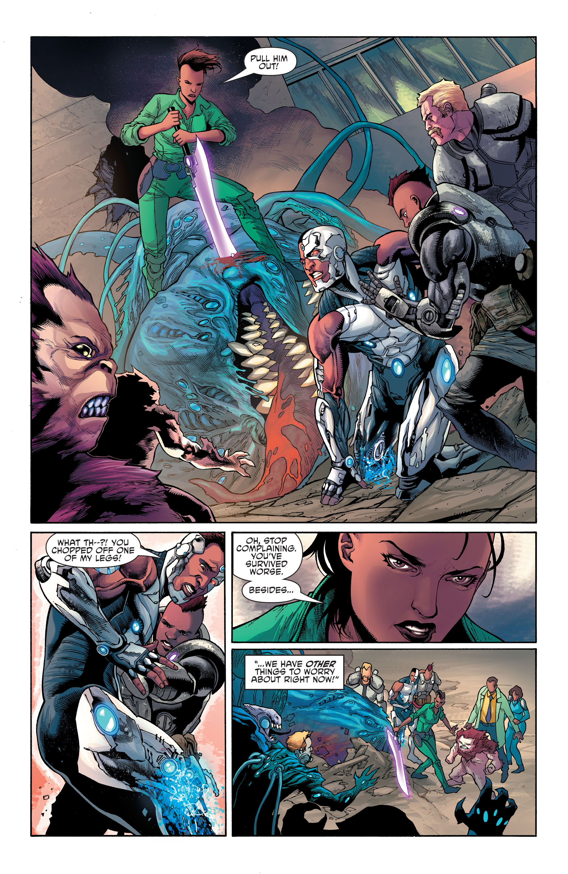 Read online Cyborg (2015) comic -  Issue #5 - 5