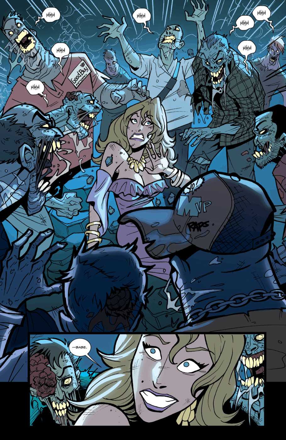 Read online Fanboys vs. Zombies comic -  Issue #7 - 7