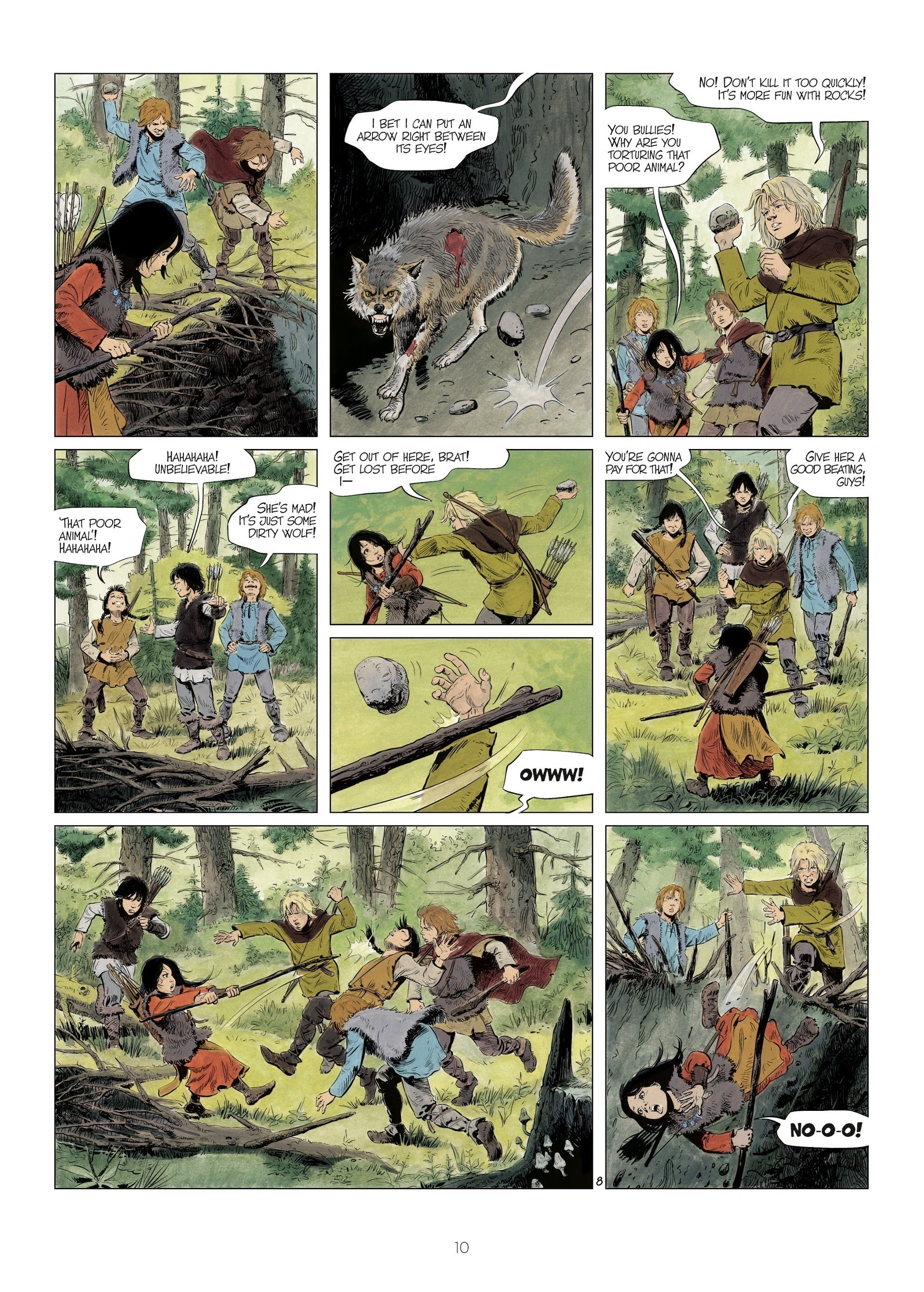 Read online The World of Thorgal: Wolfcub comic -  Issue #1 - 12