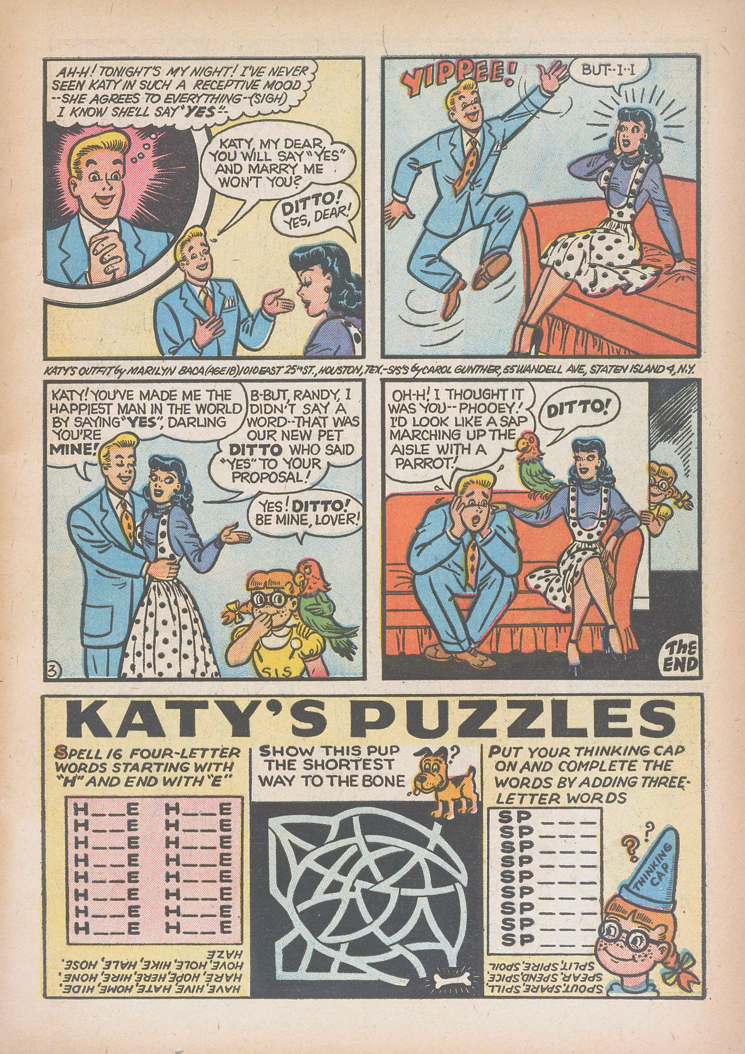 Read online Katy Keene (1949) comic -  Issue #22 - 5