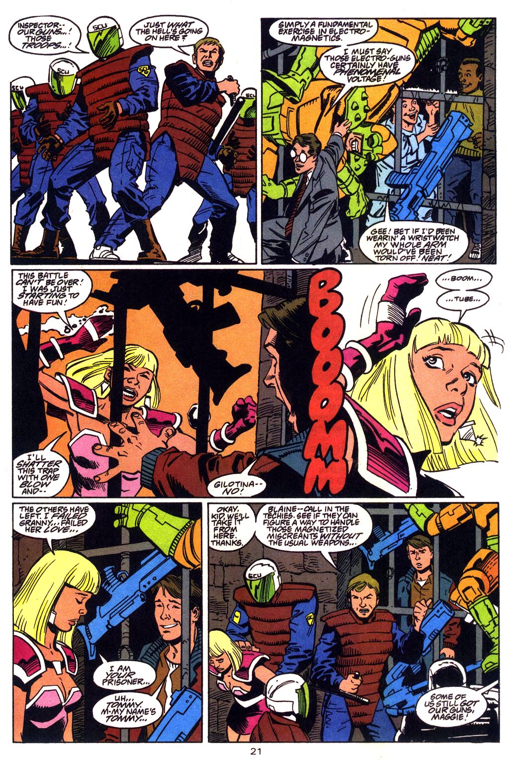 Read online Guardians of Metropolis comic -  Issue #2 - 21