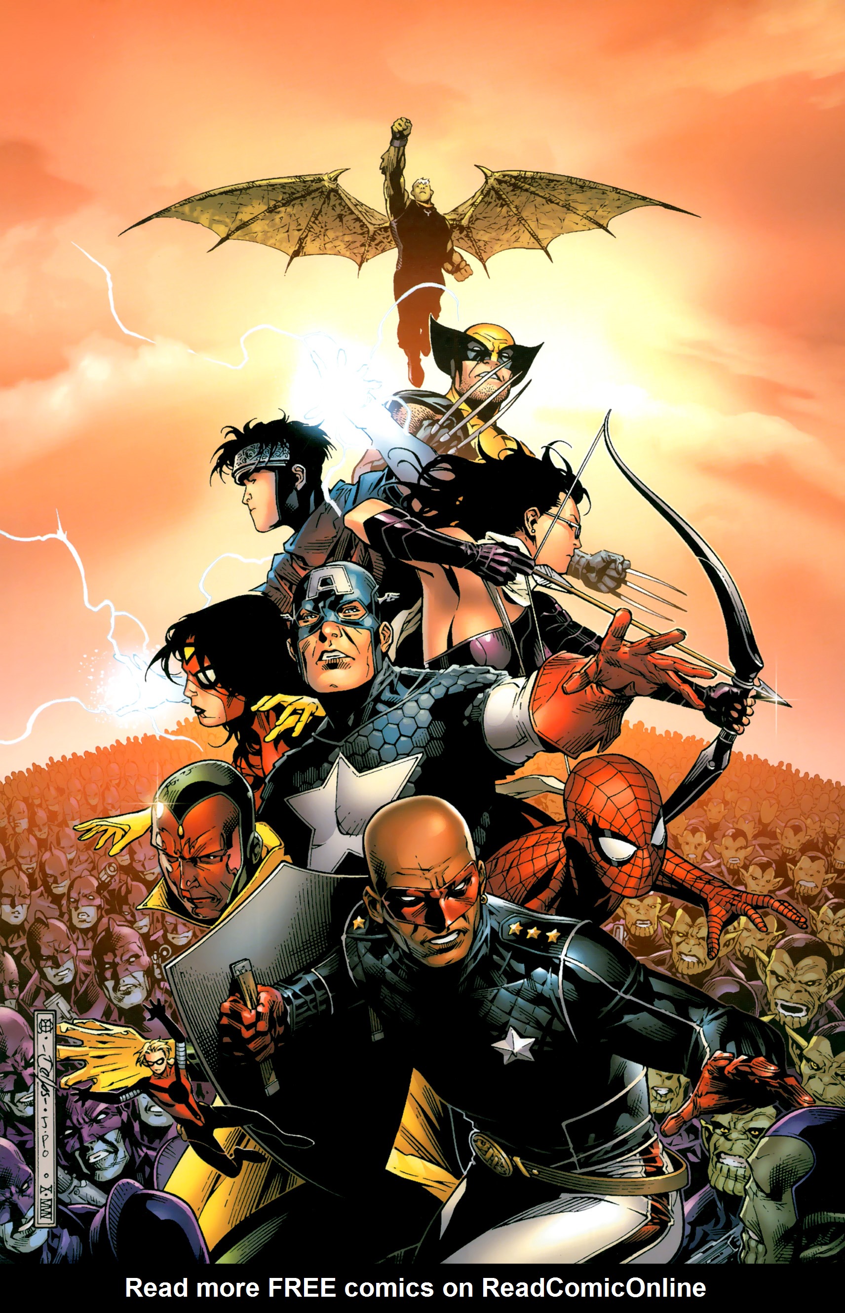 Read online New Avengers Poster Book comic -  Issue # Full - 7