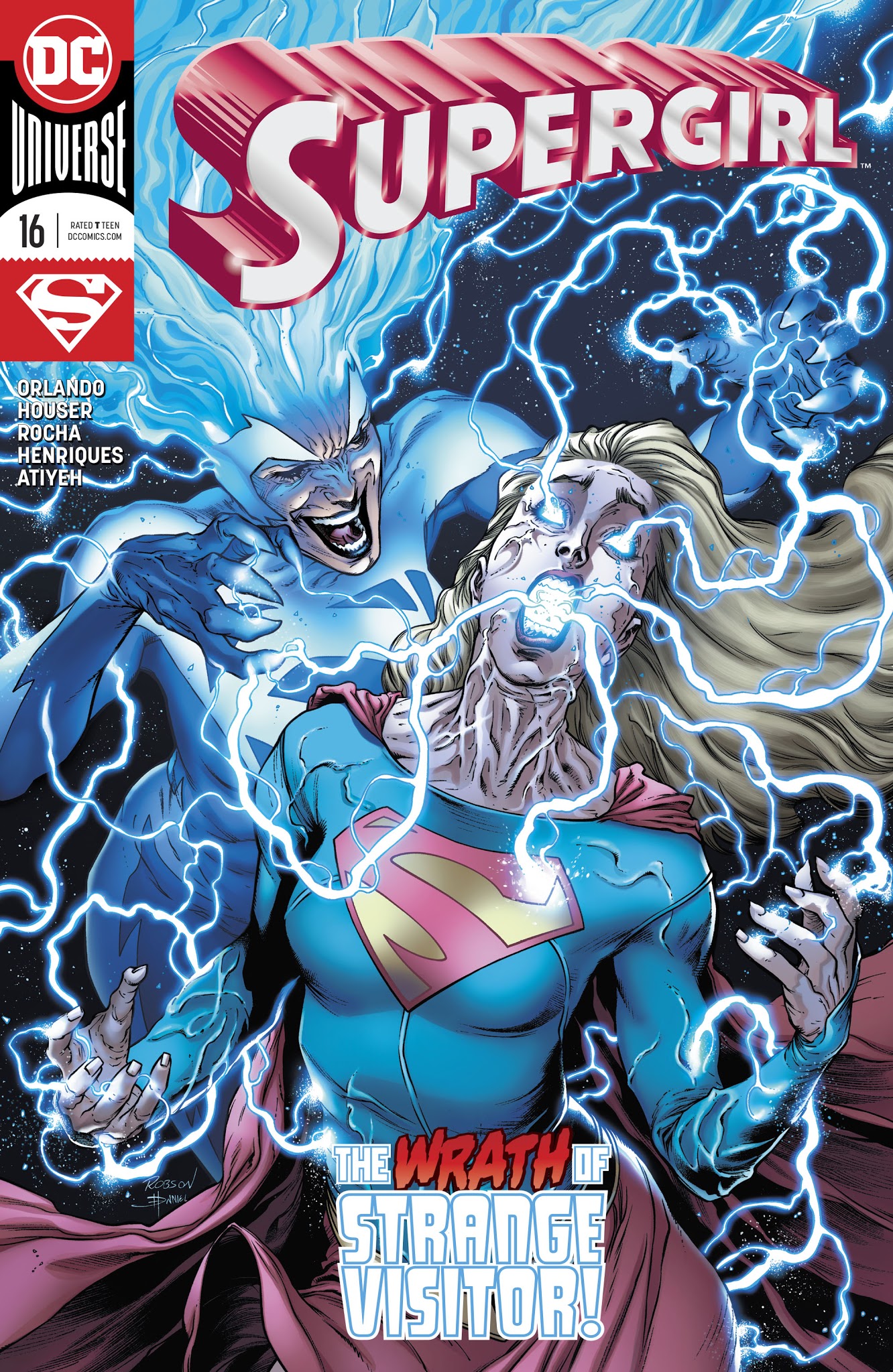 Read online Supergirl (2016) comic -  Issue #16 - 1