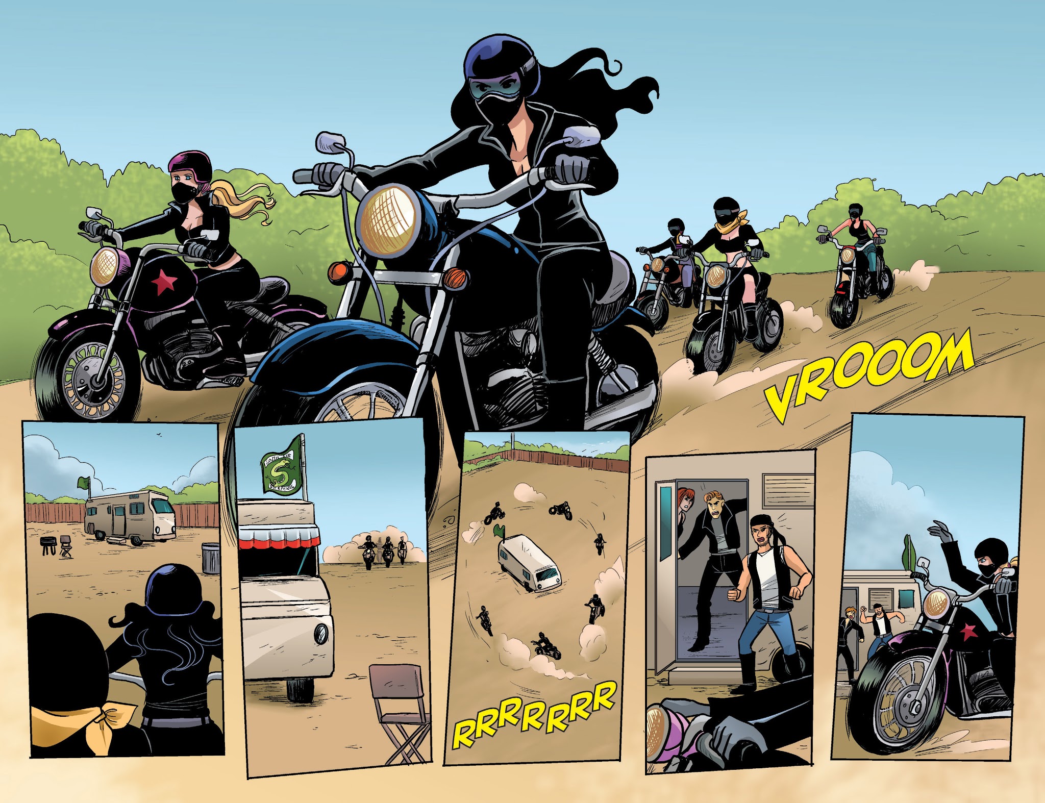 Read online Betty & Veronica: Vixens comic -  Issue #1 - 4