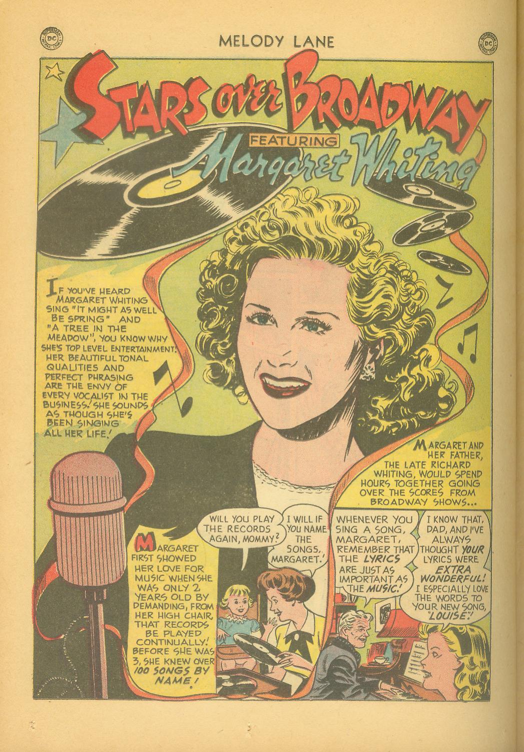 Read online Miss Melody Lane of Broadway comic -  Issue #1 - 38
