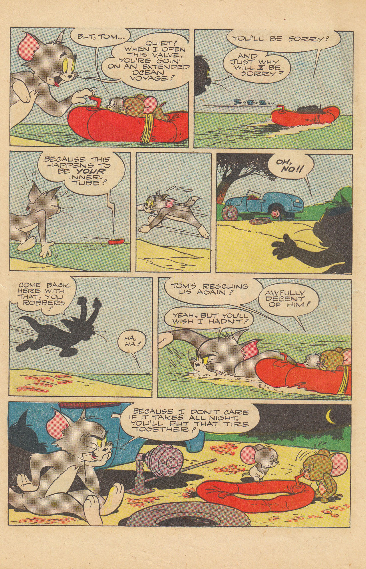 Read online Tom & Jerry Comics comic -  Issue #107 - 12