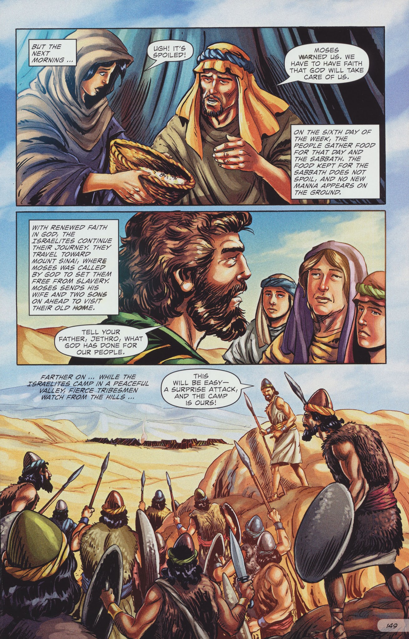 Read online The Action Bible comic -  Issue # TPB 1 - 153