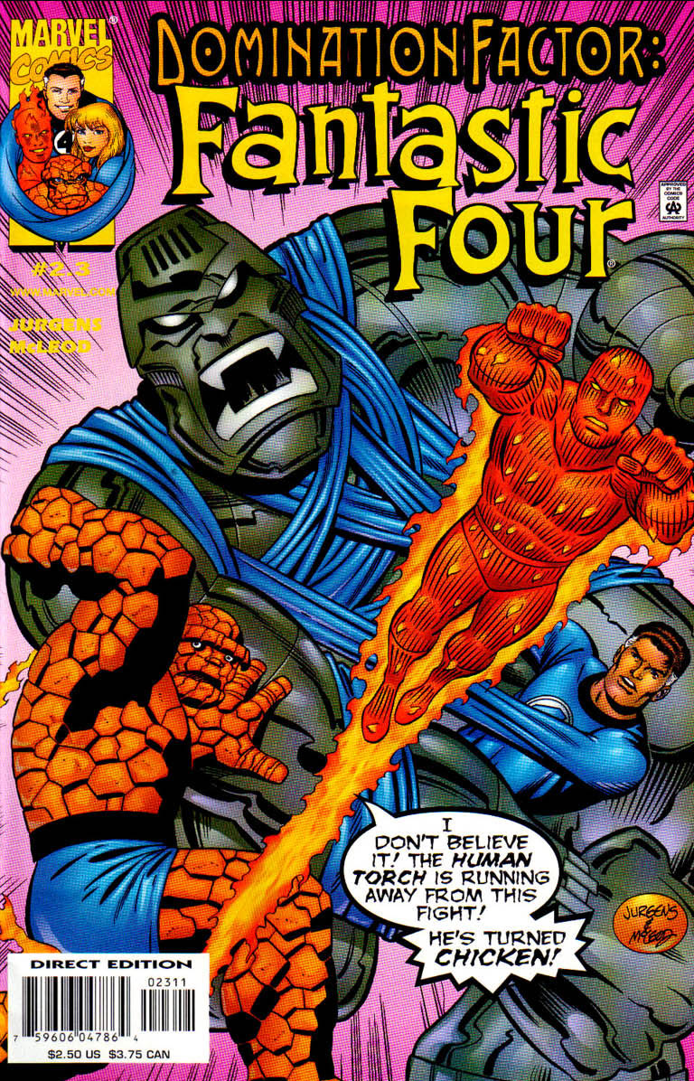 Read online Domination Factor: Fantastic Four comic -  Issue #2 - 1
