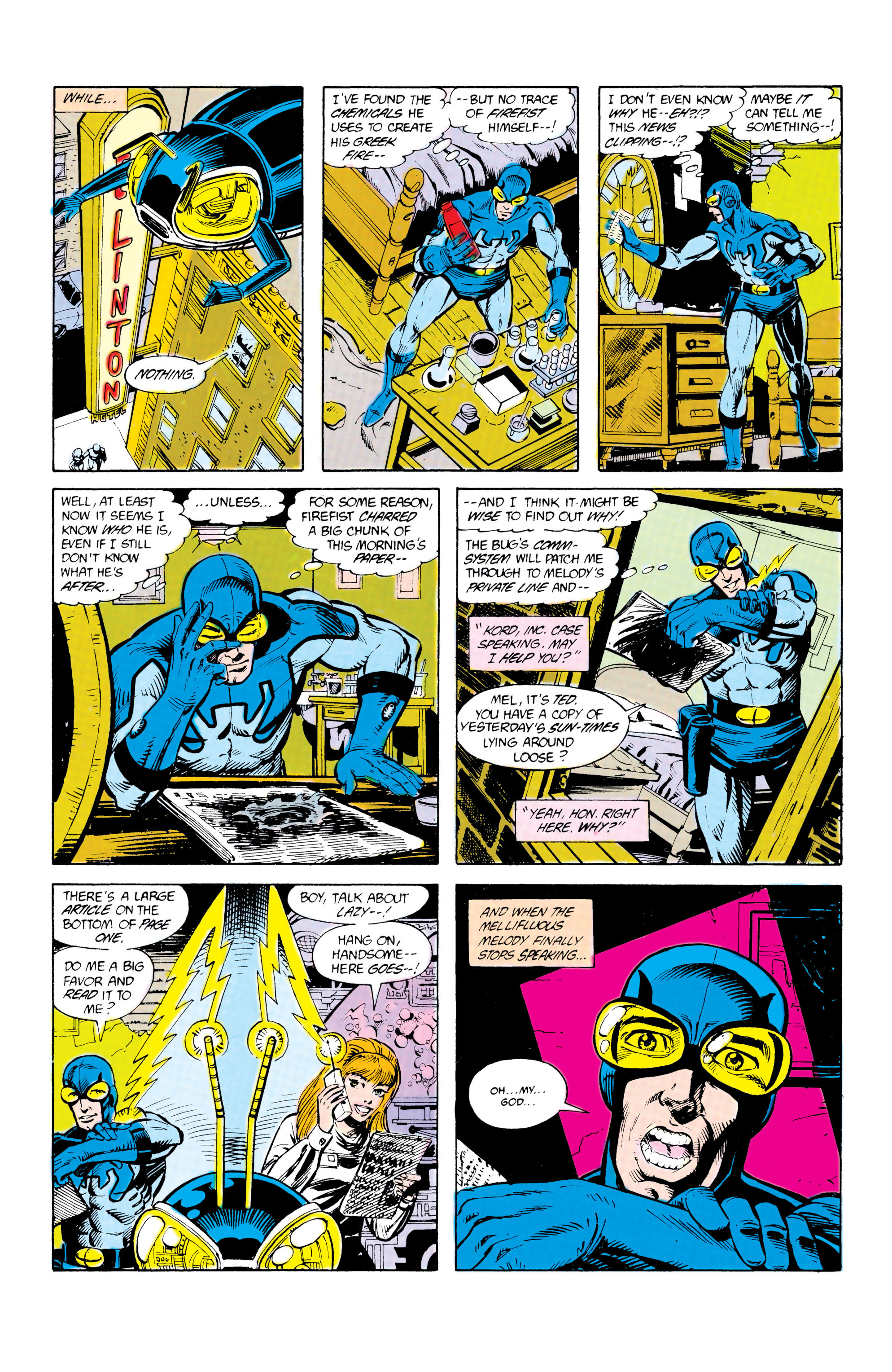 Read online Blue Beetle (1986) comic -  Issue #2 - 18