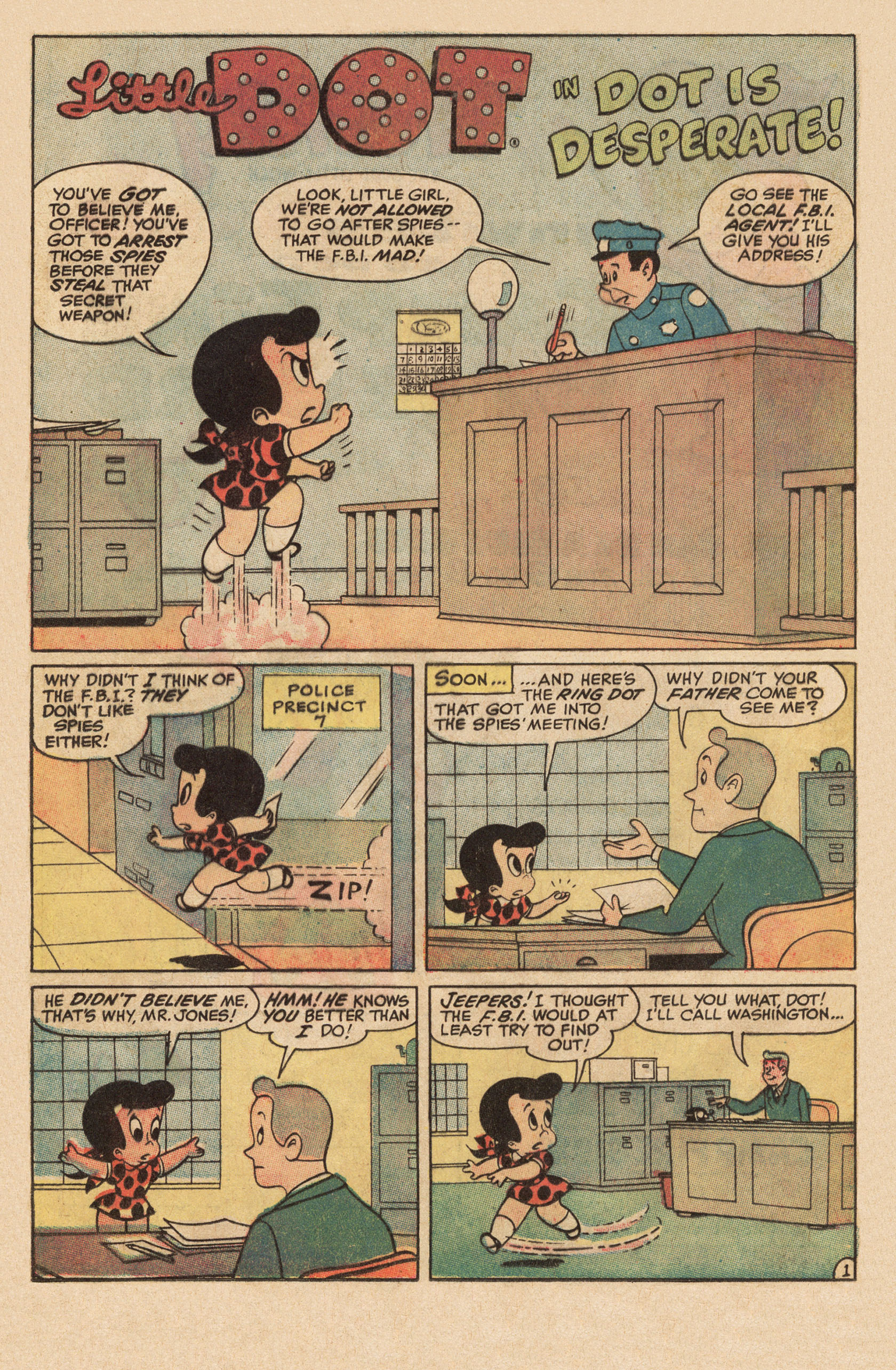 Read online Little Dot (1953) comic -  Issue #159 - 12