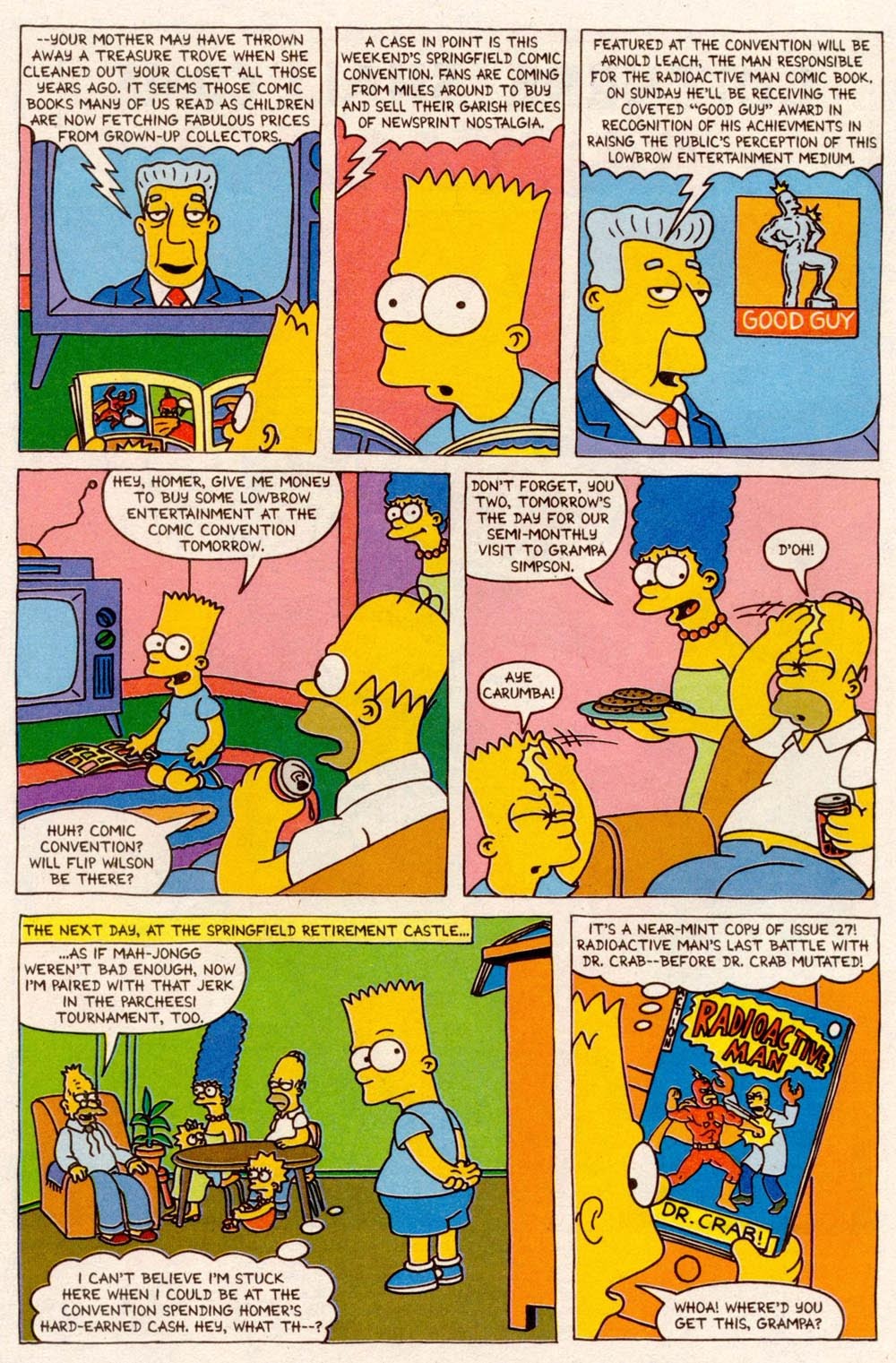 Read online Simpsons Comics and Stories comic -  Issue # Full - 4