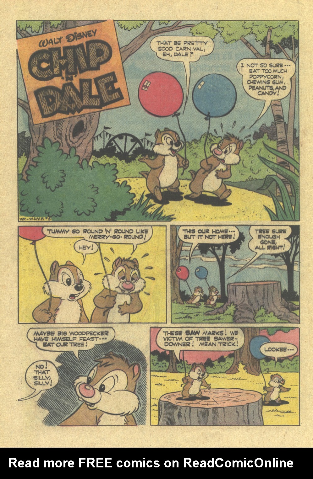 Read online Walt Disney Chip 'n' Dale comic -  Issue #23 - 24
