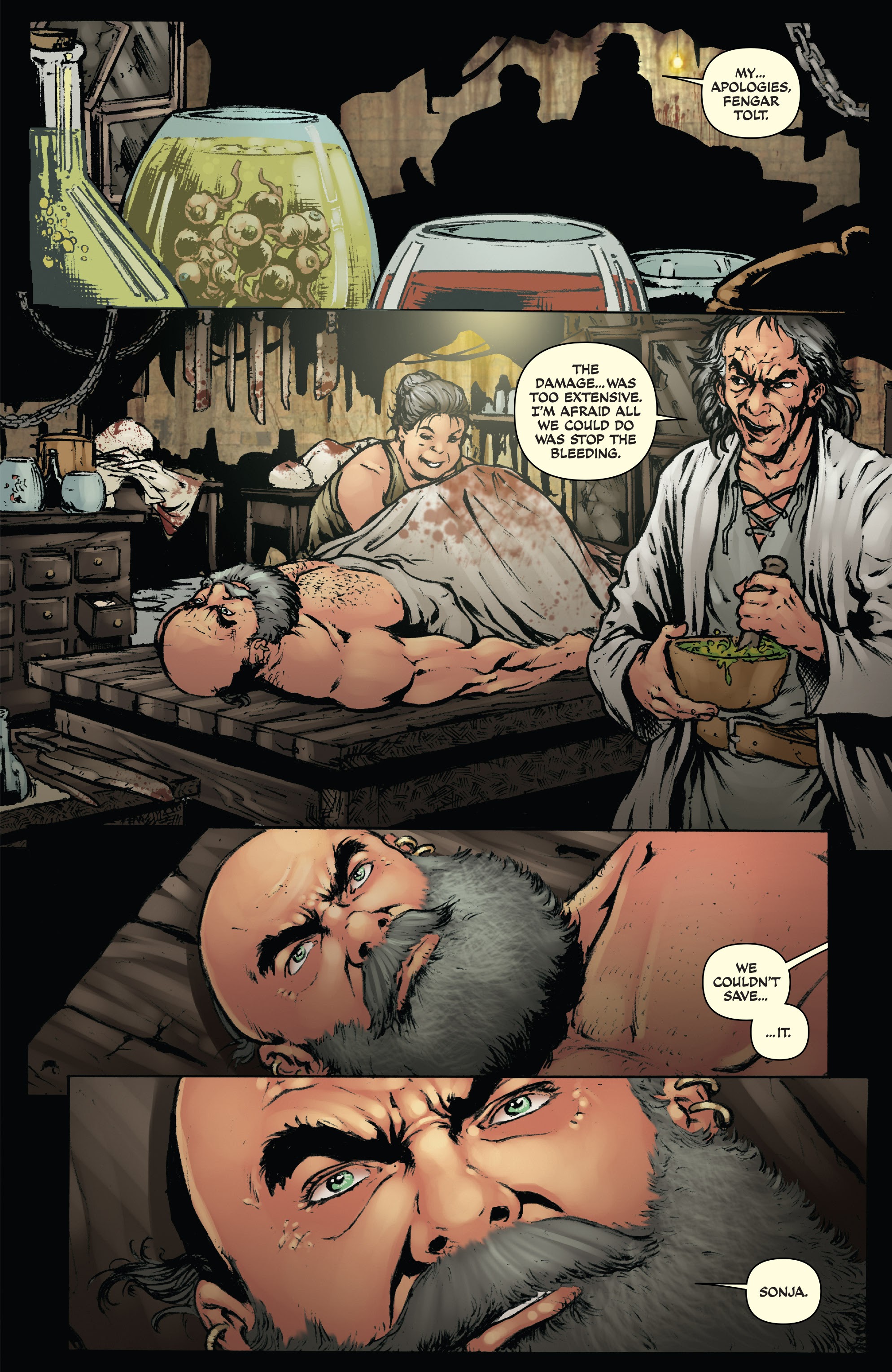 Read online Red Sonja: The Black Tower comic -  Issue #1 - 23