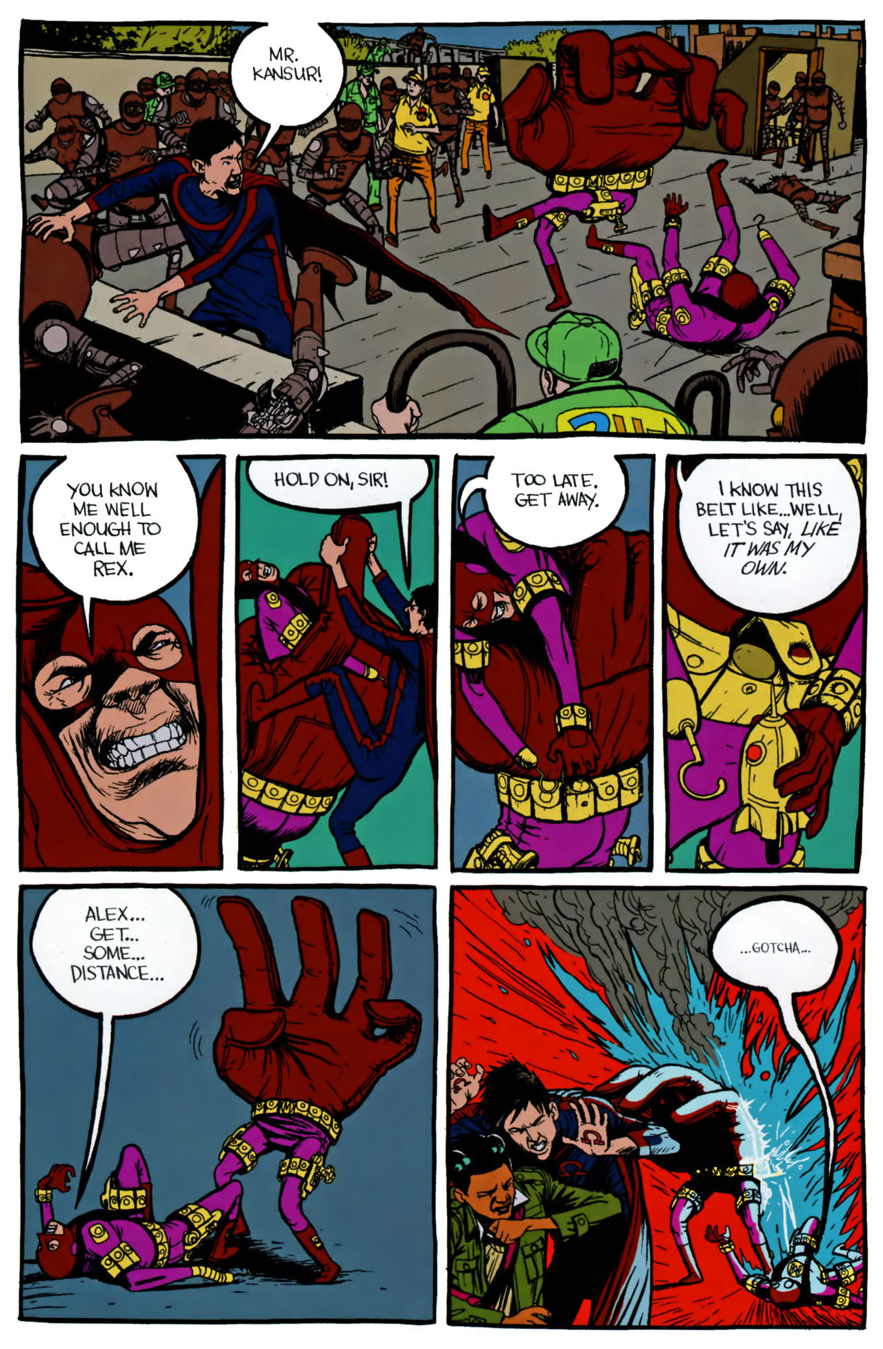 Read online Omega: The Unknown (2007) comic -  Issue #9 - 17