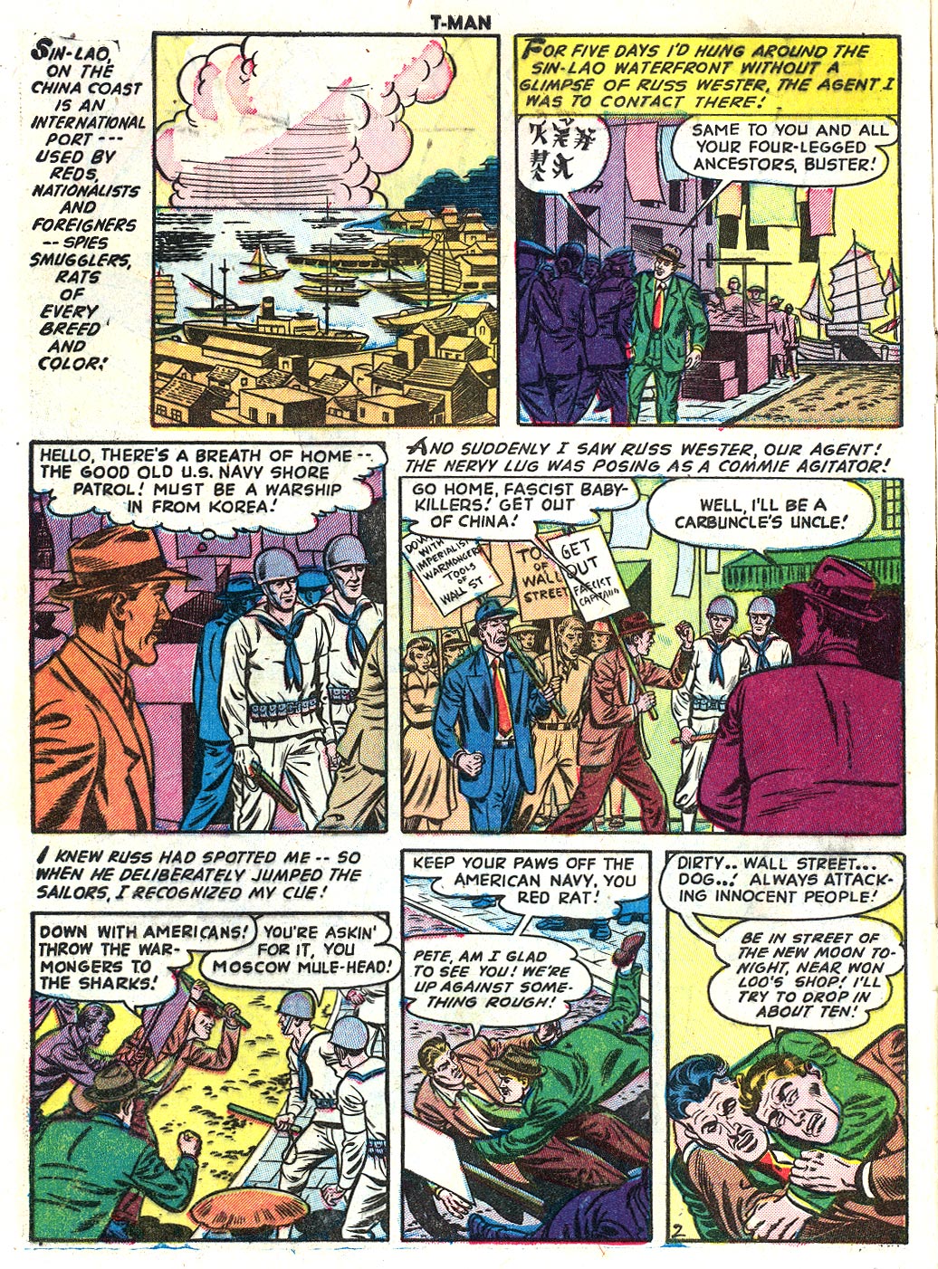 Read online T-Man: World Wide Trouble Shooter comic -  Issue #10 - 4