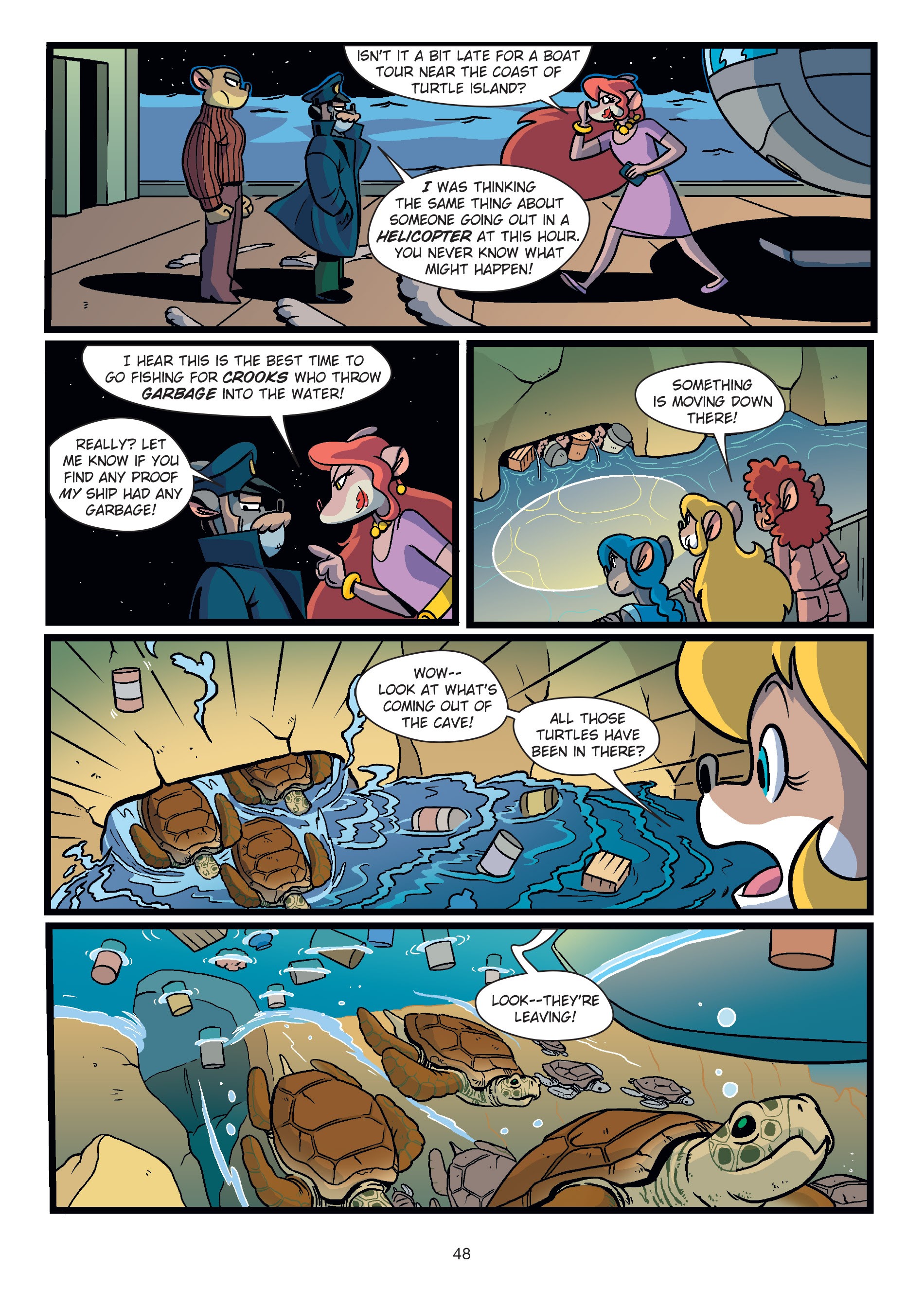 Read online Thea Stilton comic -  Issue # TPB 6 - 49