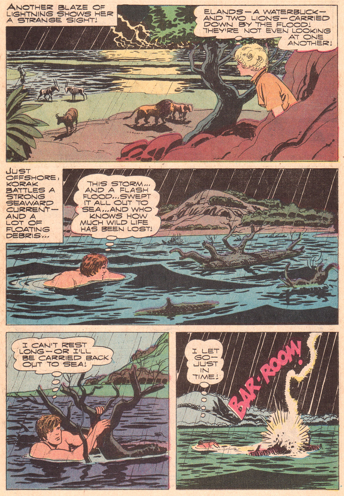 Read online Korak, Son of Tarzan (1964) comic -  Issue #43 - 11
