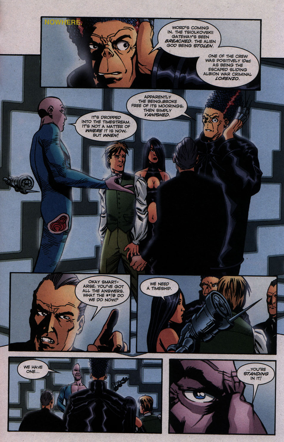 Read online The Establishment comic -  Issue #11 - 23