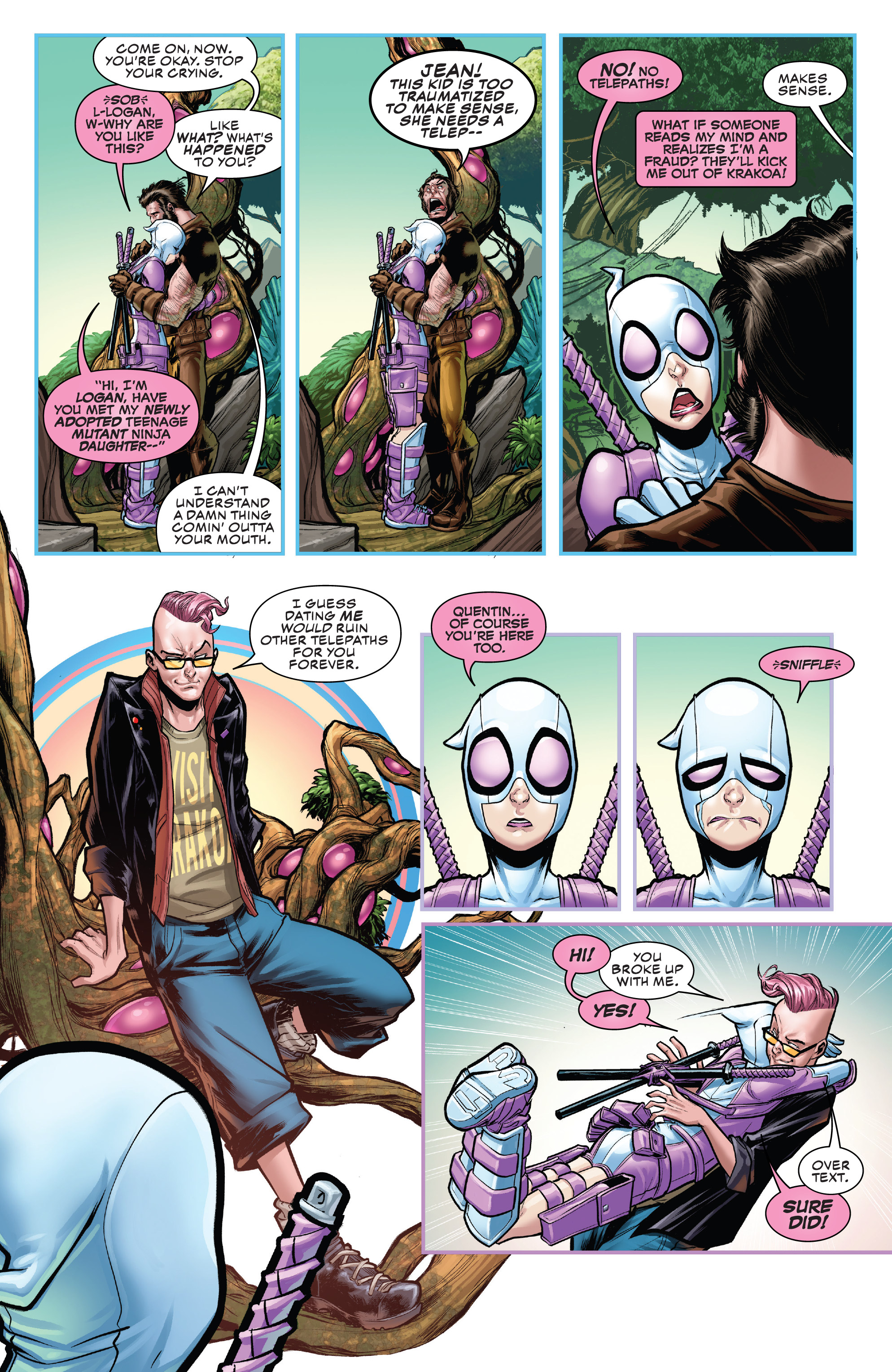 Read online Gwenpool Strikes Back comic -  Issue #5 - 18