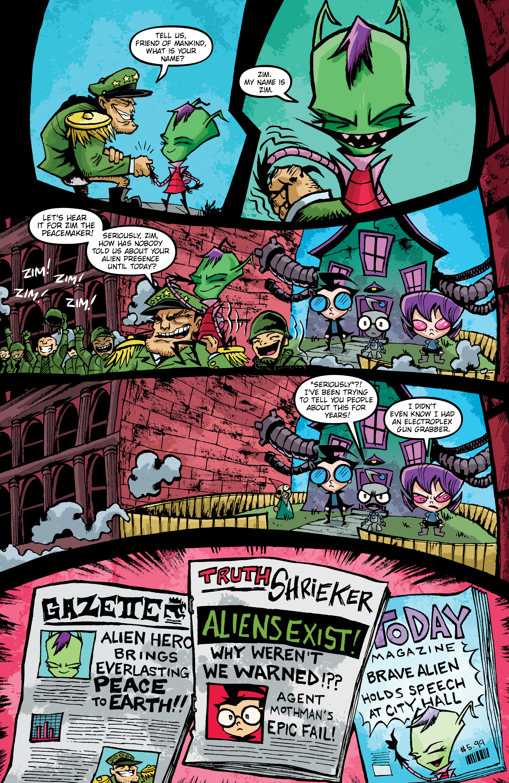 Read online Invader Zim comic -  Issue # _TPB 5 - 119