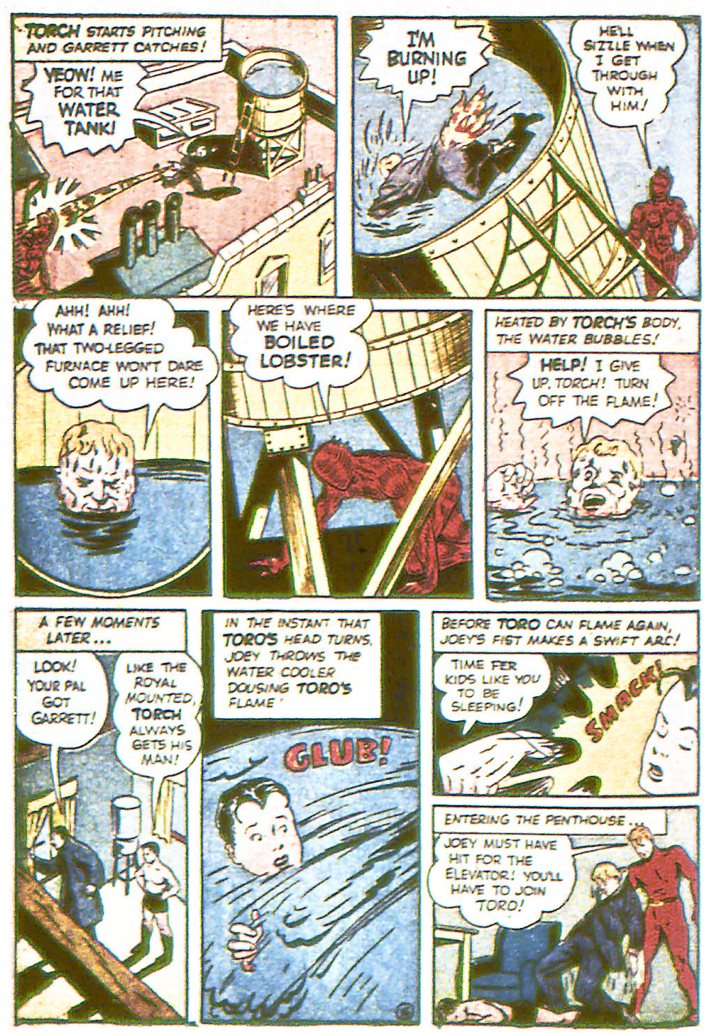 Read online The Human Torch (1940) comic -  Issue #9 - 62