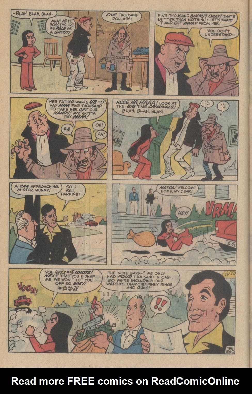Read online Richie Rich And [...] comic -  Issue #5 - 16