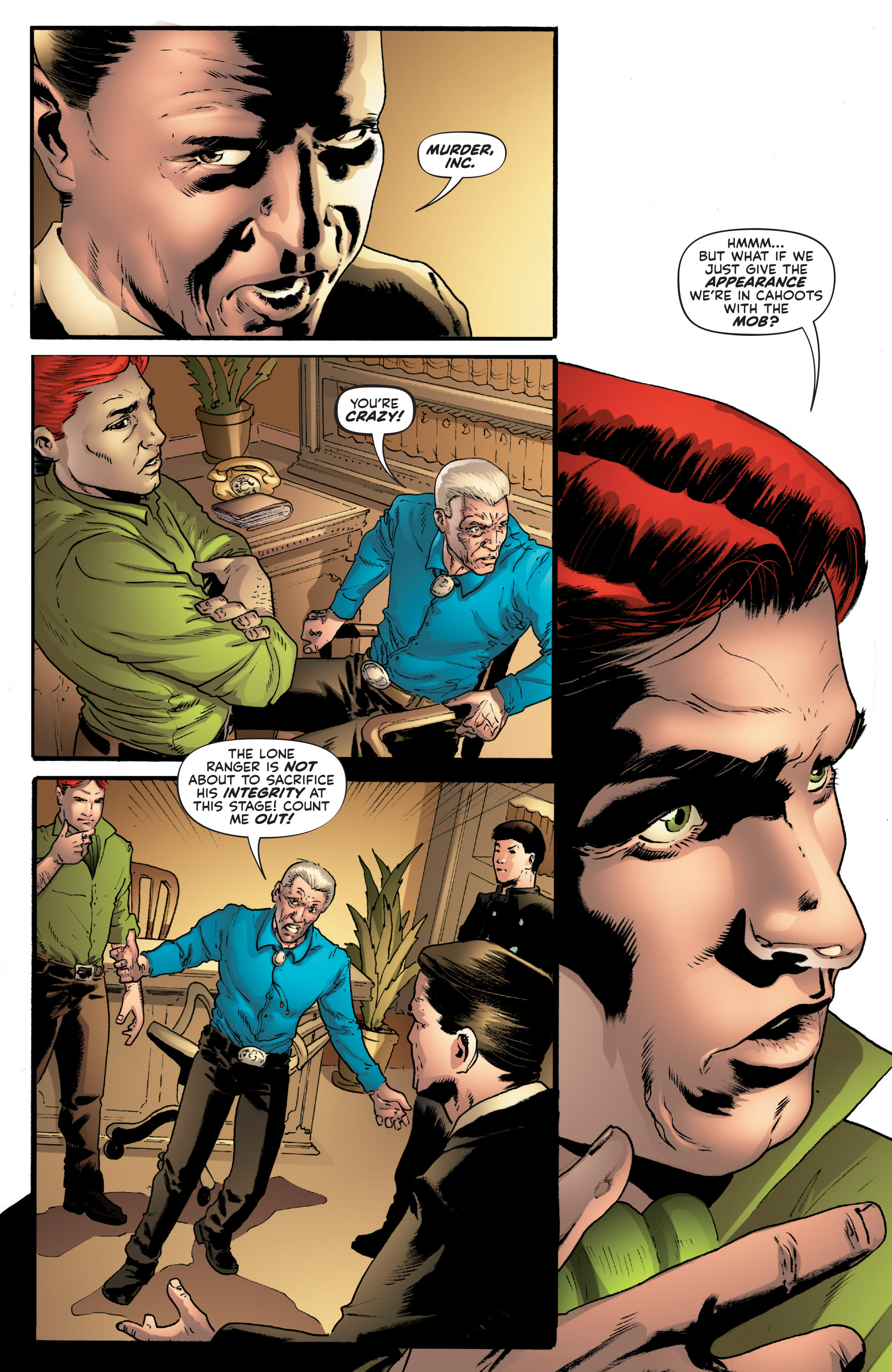 Read online The Lone Ranger/Green Hornet comic -  Issue #2 - 7