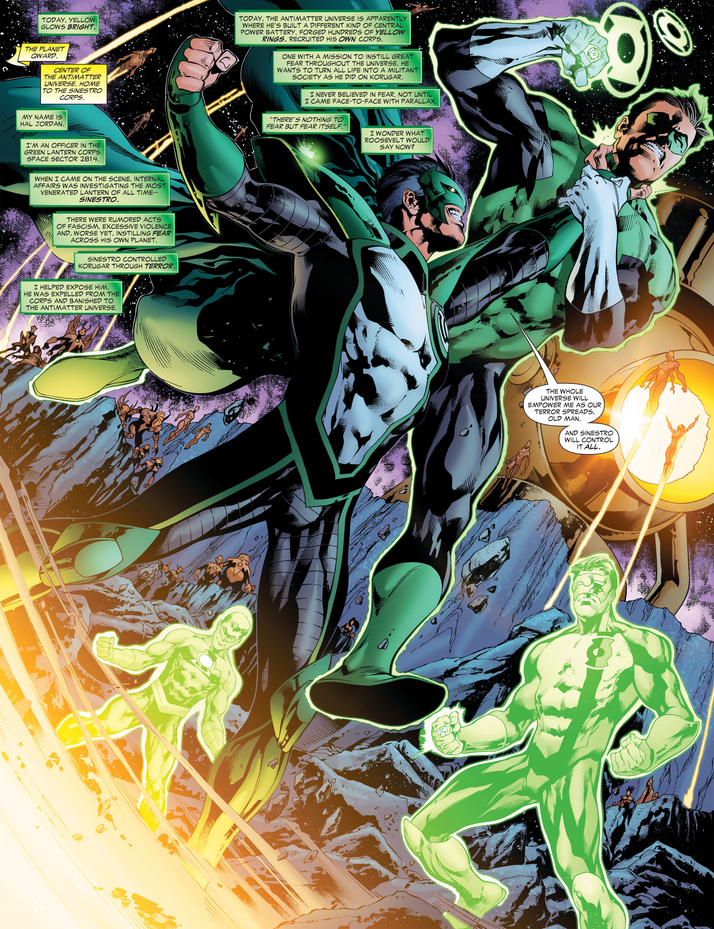 Read online Green Lantern: The Sinestro Corps War comic -  Issue # Full - 95