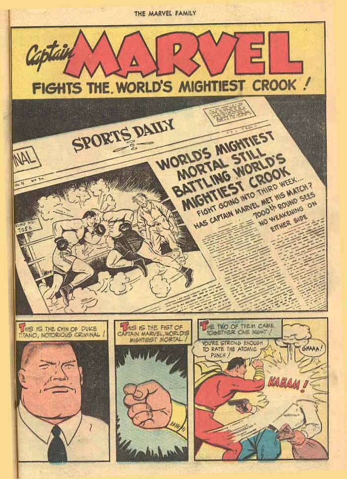 Read online The Marvel Family comic -  Issue #29 - 41