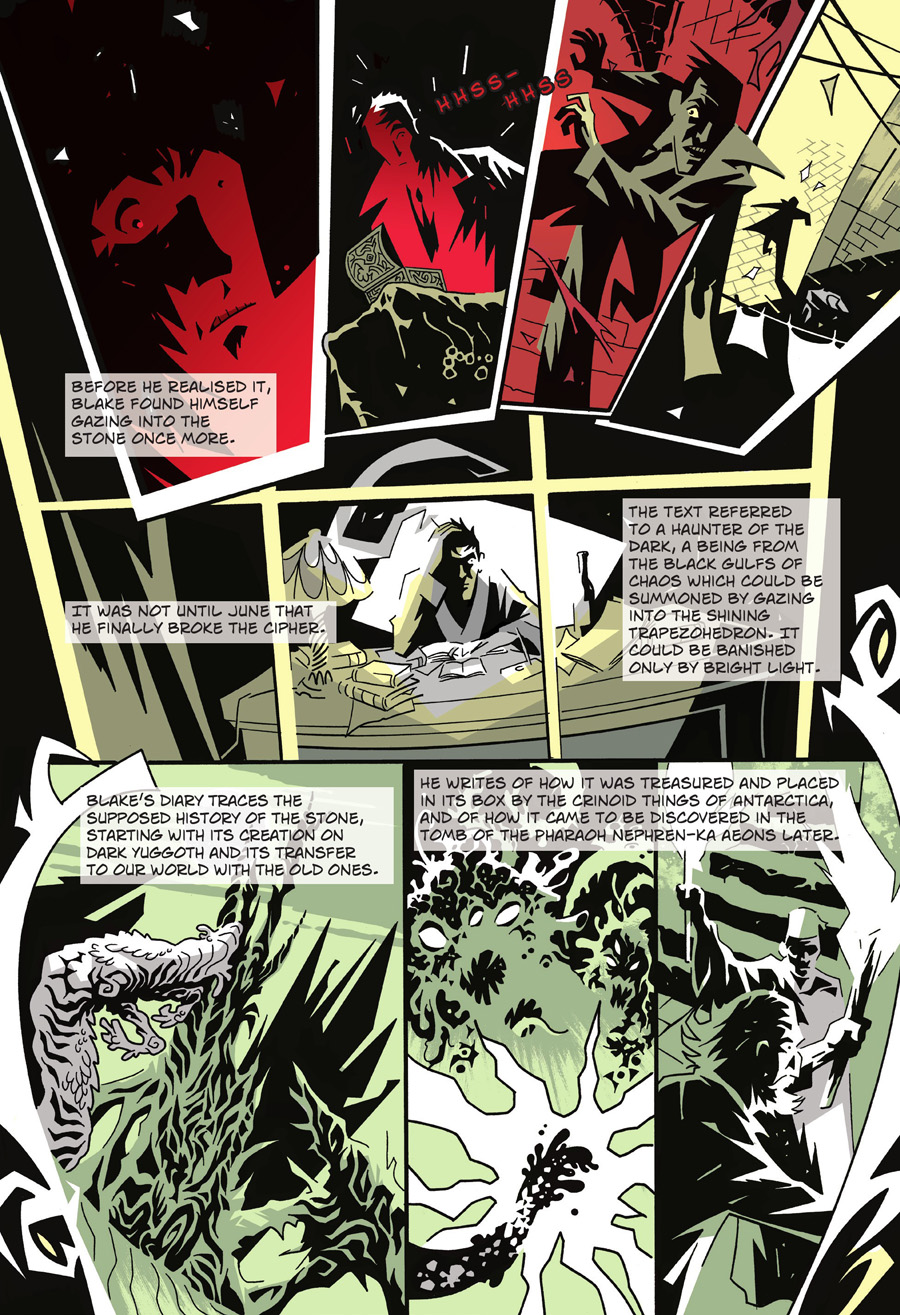 Read online The Lovecraft Anthology comic -  Issue # TPB 1 - 33
