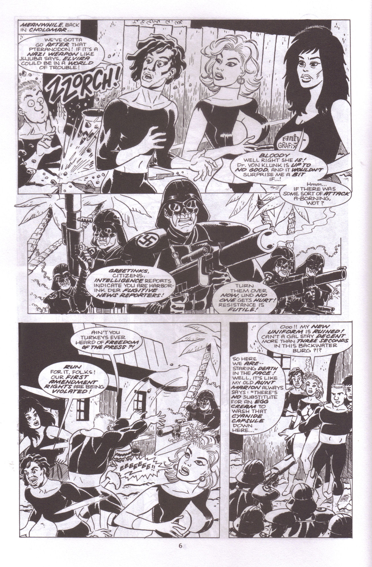 Read online Elvira, Mistress of the Dark comic -  Issue #48 - 8