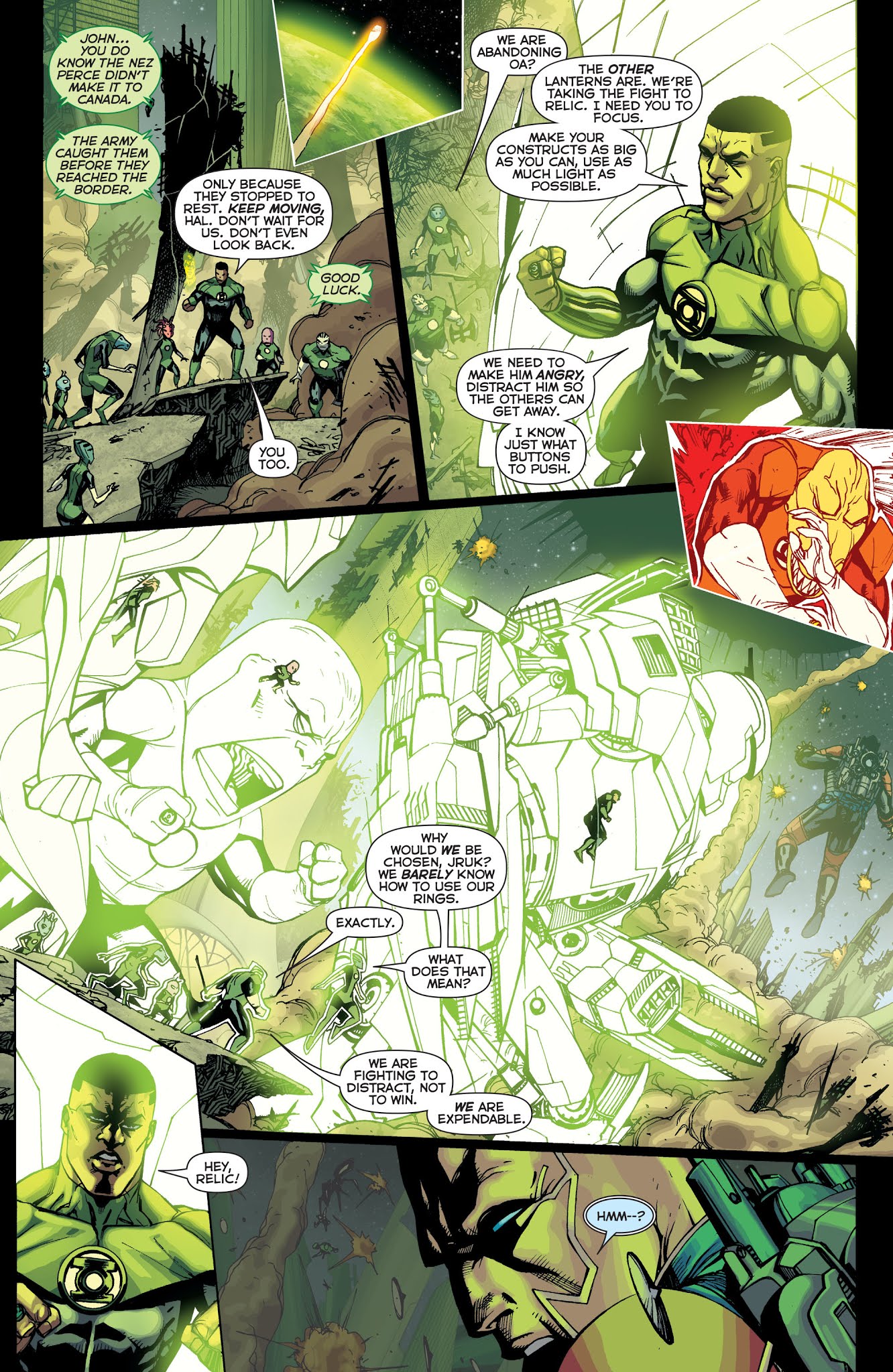 Read online Green Lantern: Lights Out comic -  Issue # TPB - 77