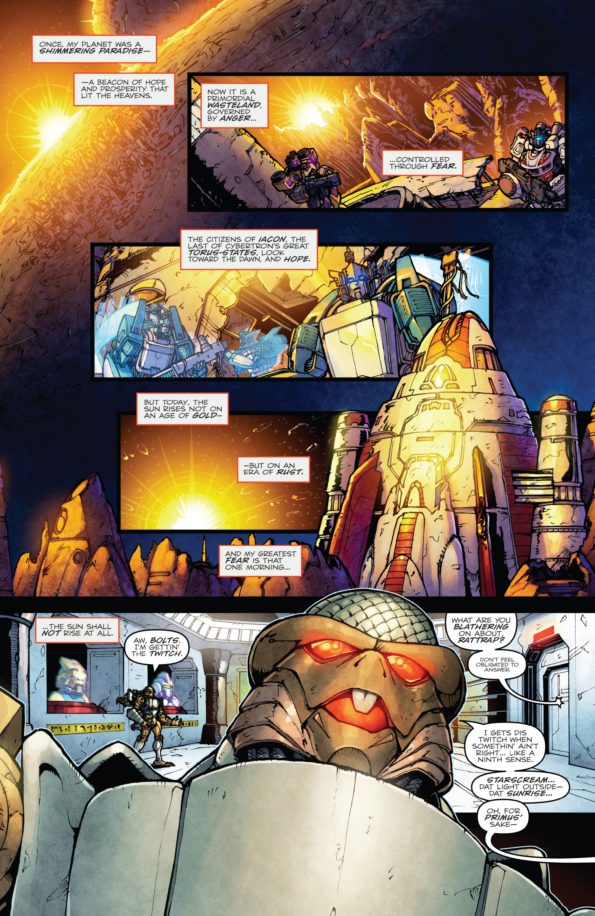 Read online The Transformers: Dark Cybertron comic -  Issue # Full - 14