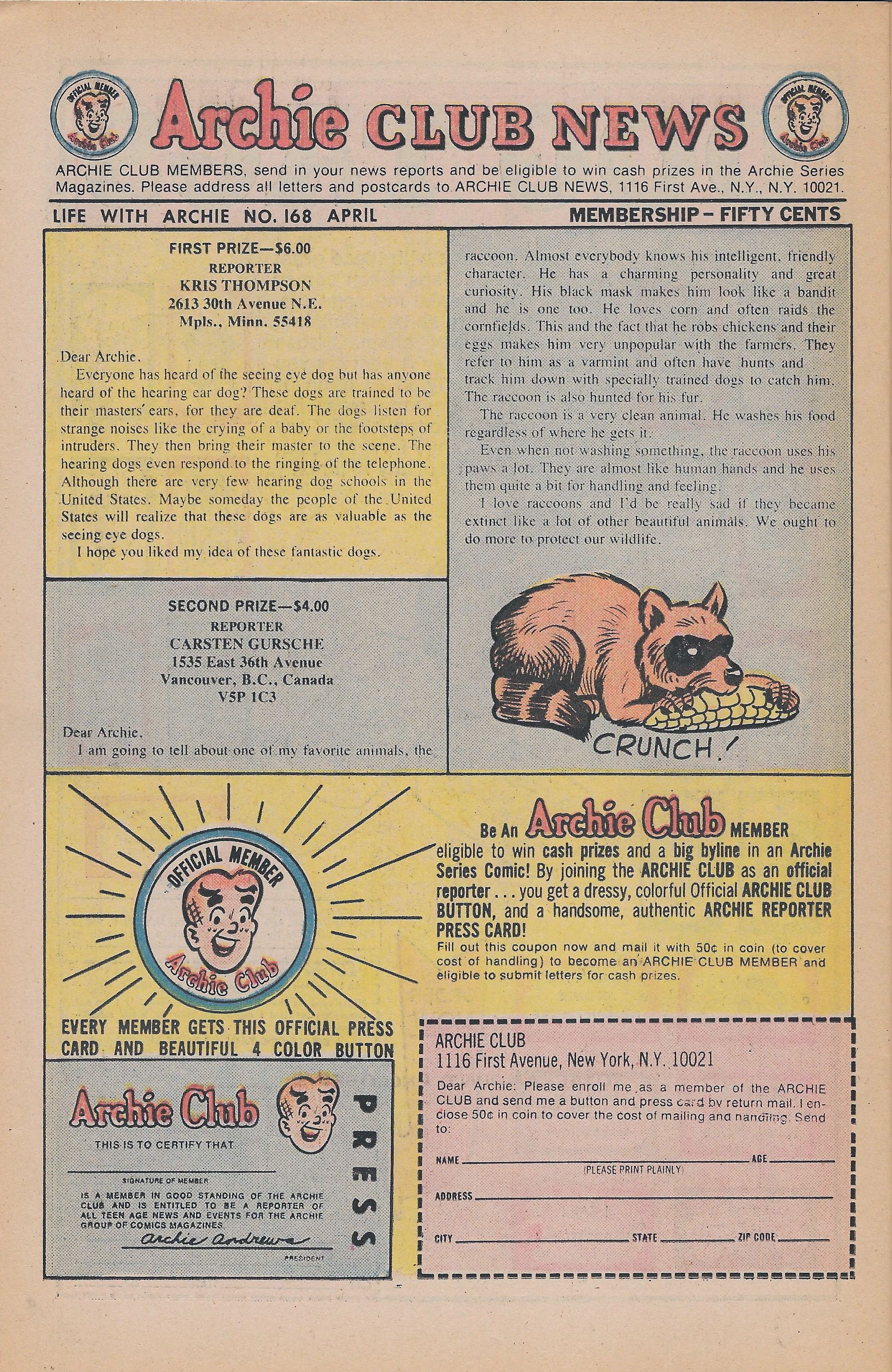 Read online Life With Archie (1958) comic -  Issue #168 - 26