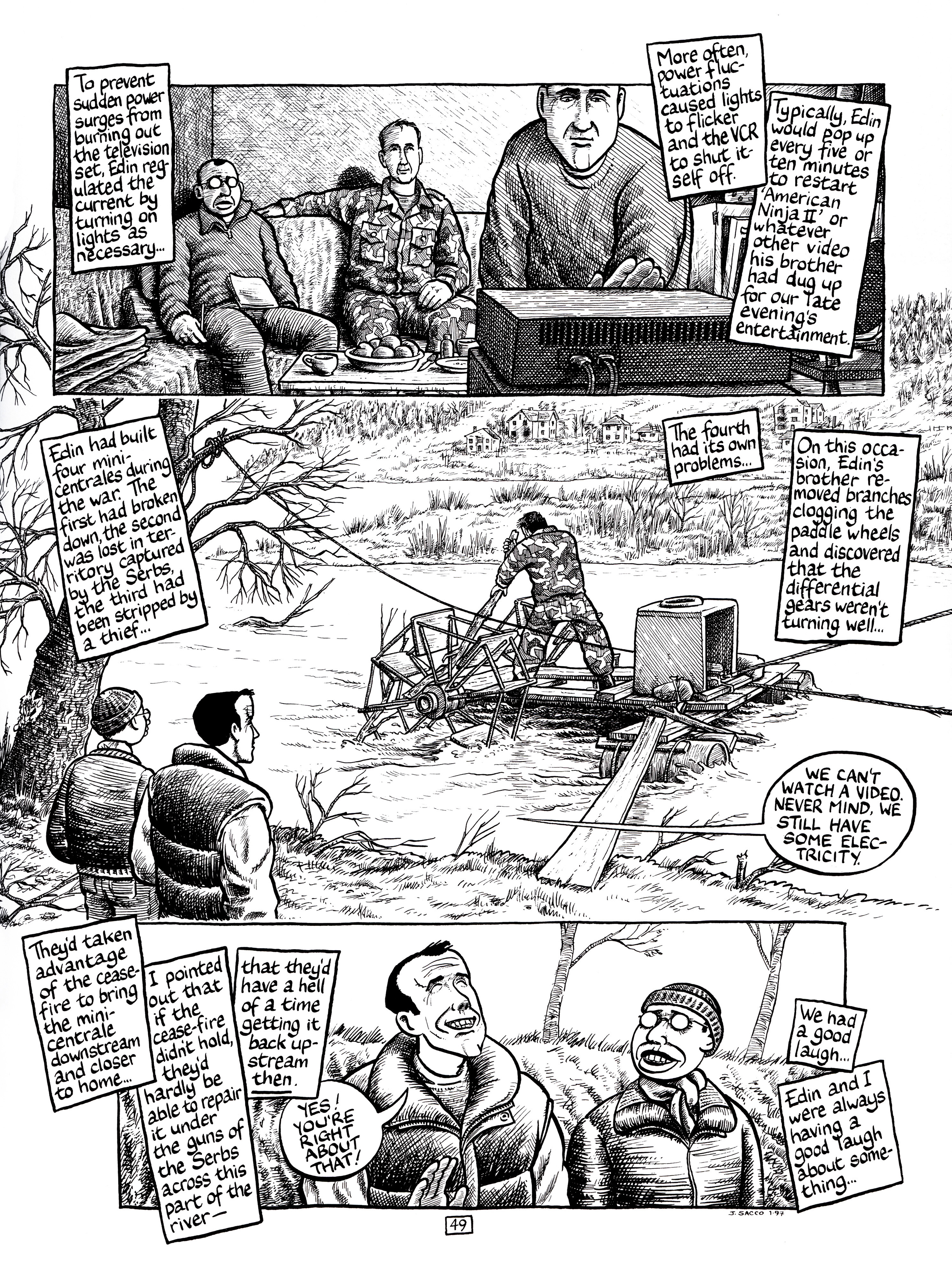 Read online Safe Area Goražde comic -  Issue # TPB (Part 1) - 87