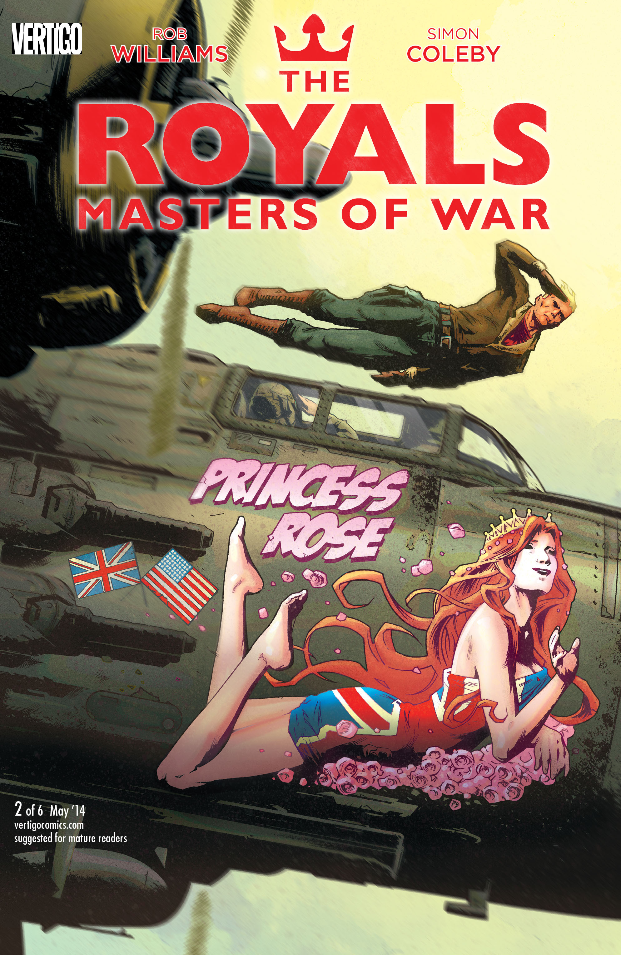 Read online The Royals: Masters of War comic -  Issue #2 - 1