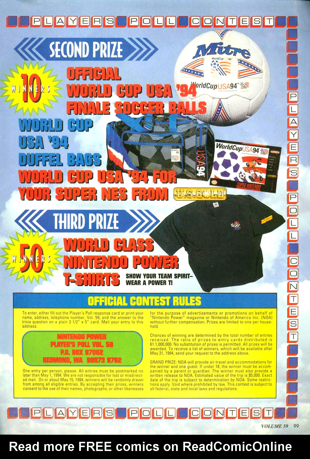 Read online Nintendo Power comic -  Issue #59 - 96