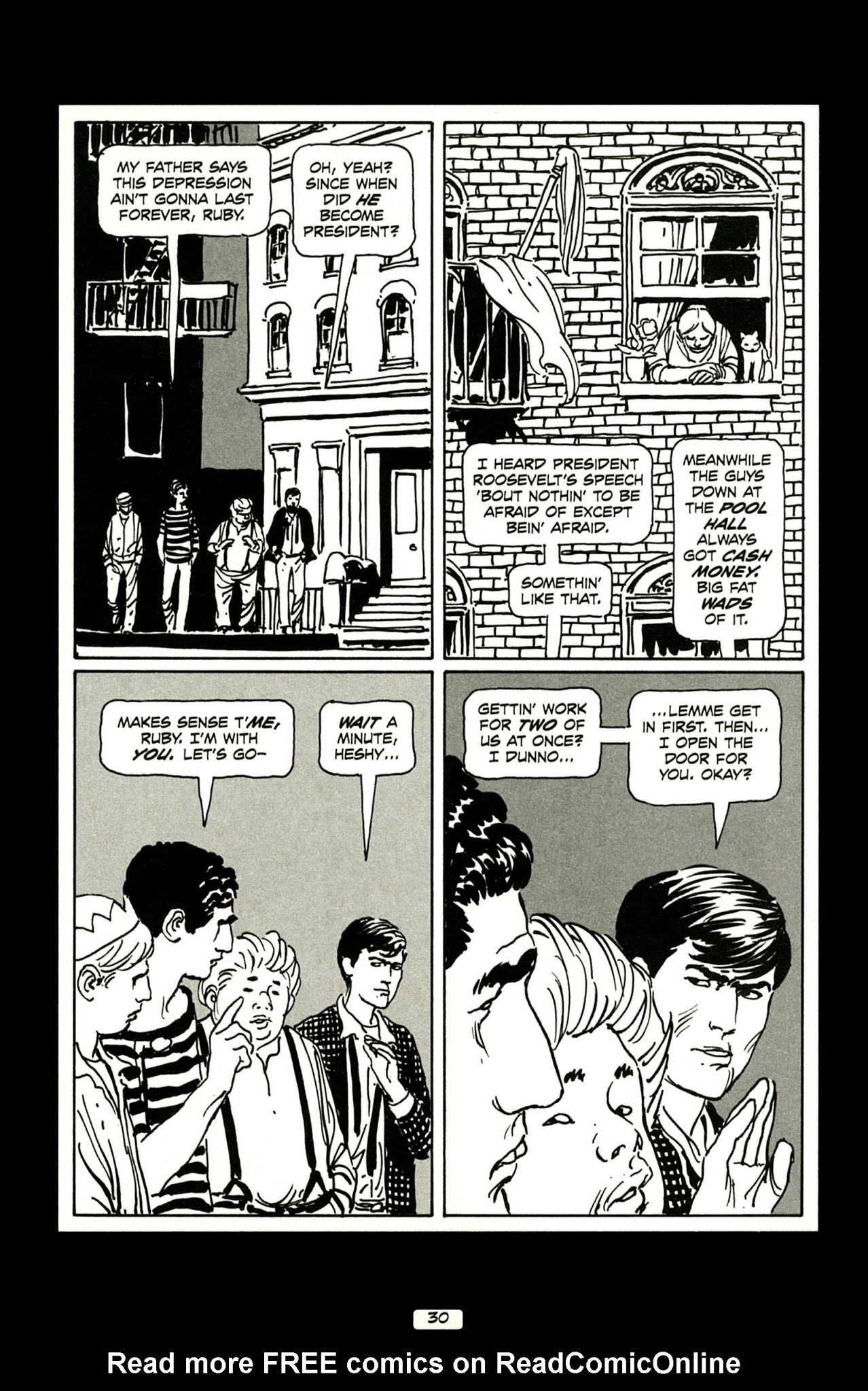 Read online Jew Gangster comic -  Issue # TPB - 35