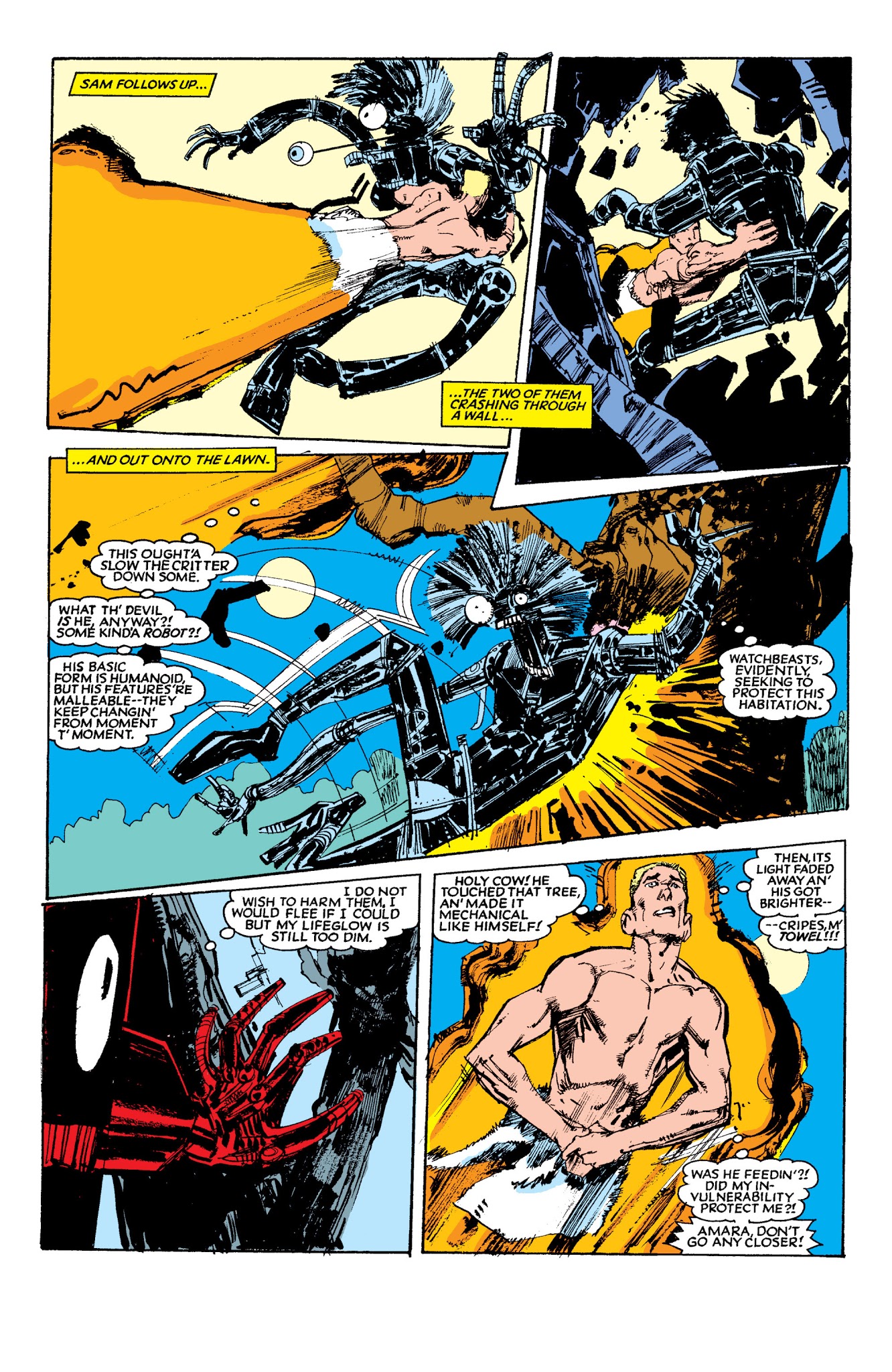 Read online New Mutants Classic comic -  Issue # TPB 3 - 93
