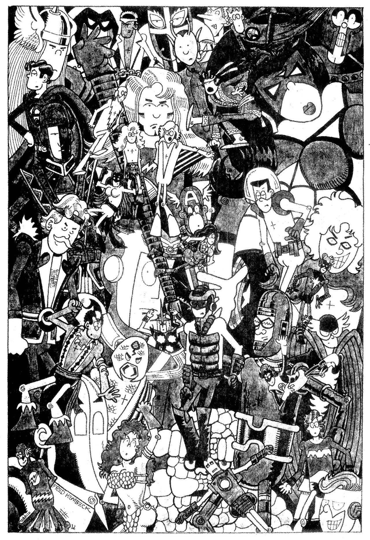 Read online The Nearly Complete Essential Hembeck Archives Omnibus comic -  Issue # TPB (Part 5) - 6