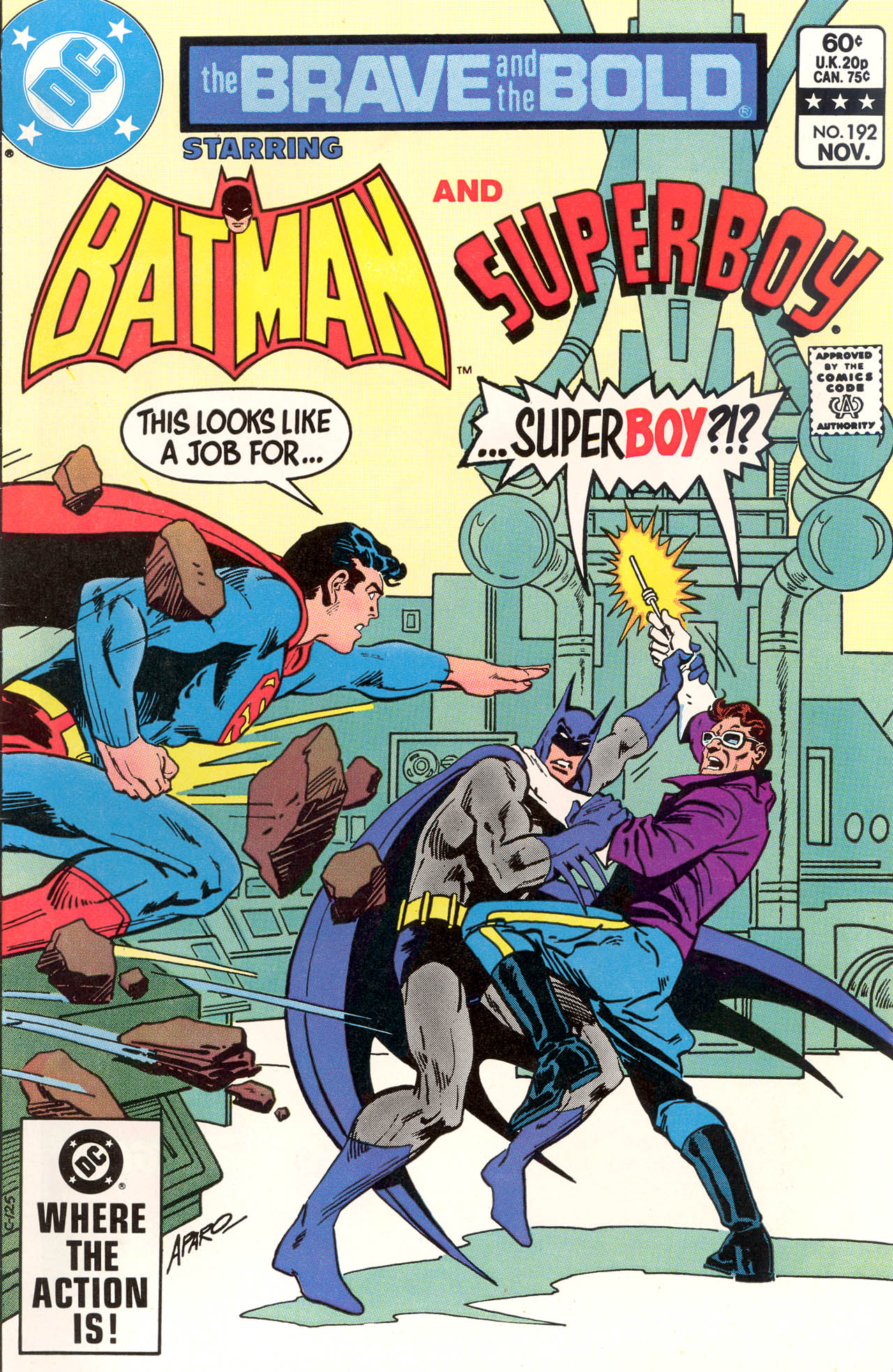 Read online The Brave and the Bold (1955) comic -  Issue #192 - 1