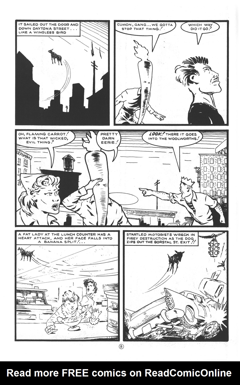 Read online Flaming Carrot Comics (1984) comic -  Issue #12 - 10