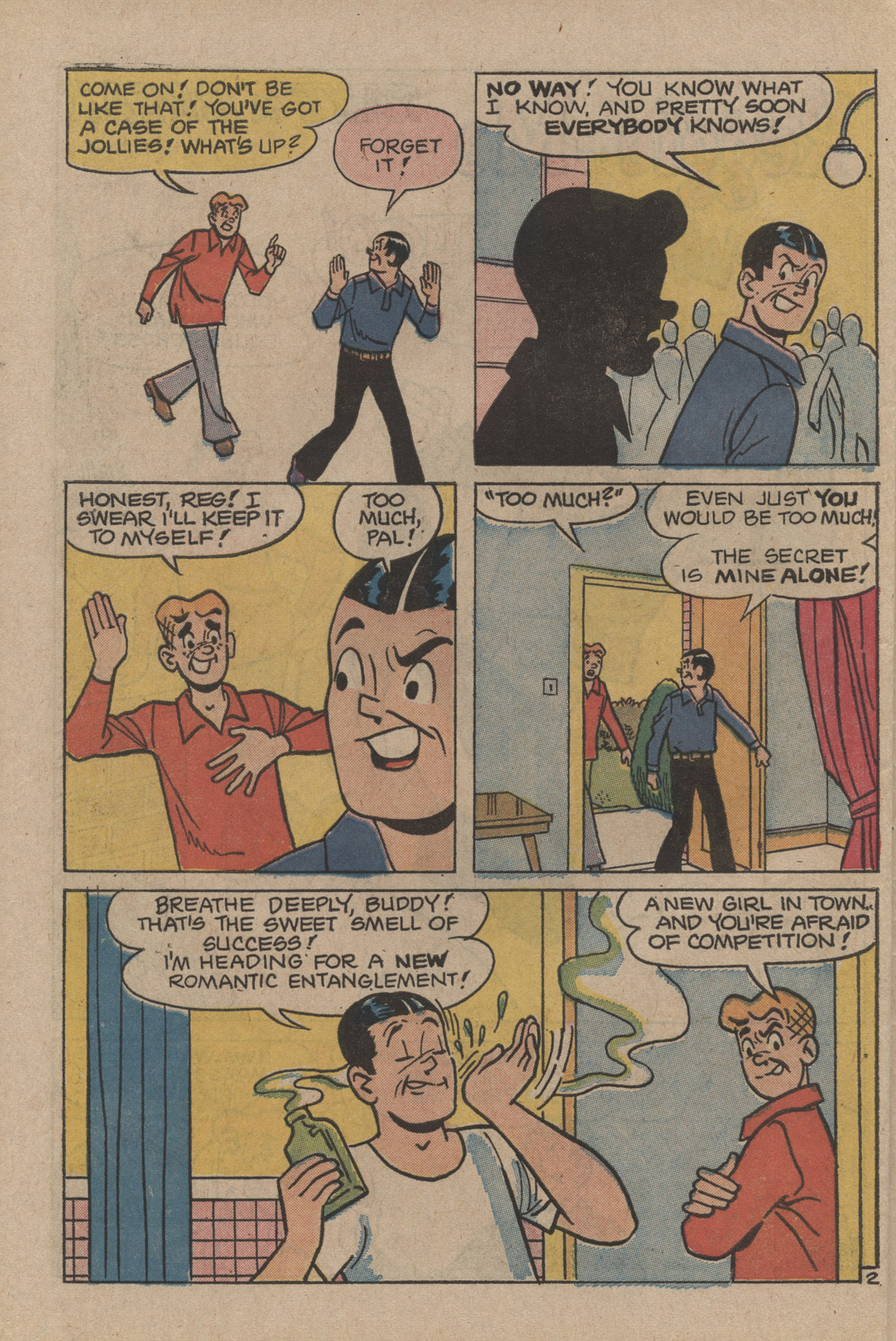 Read online Reggie and Me (1966) comic -  Issue #66 - 45