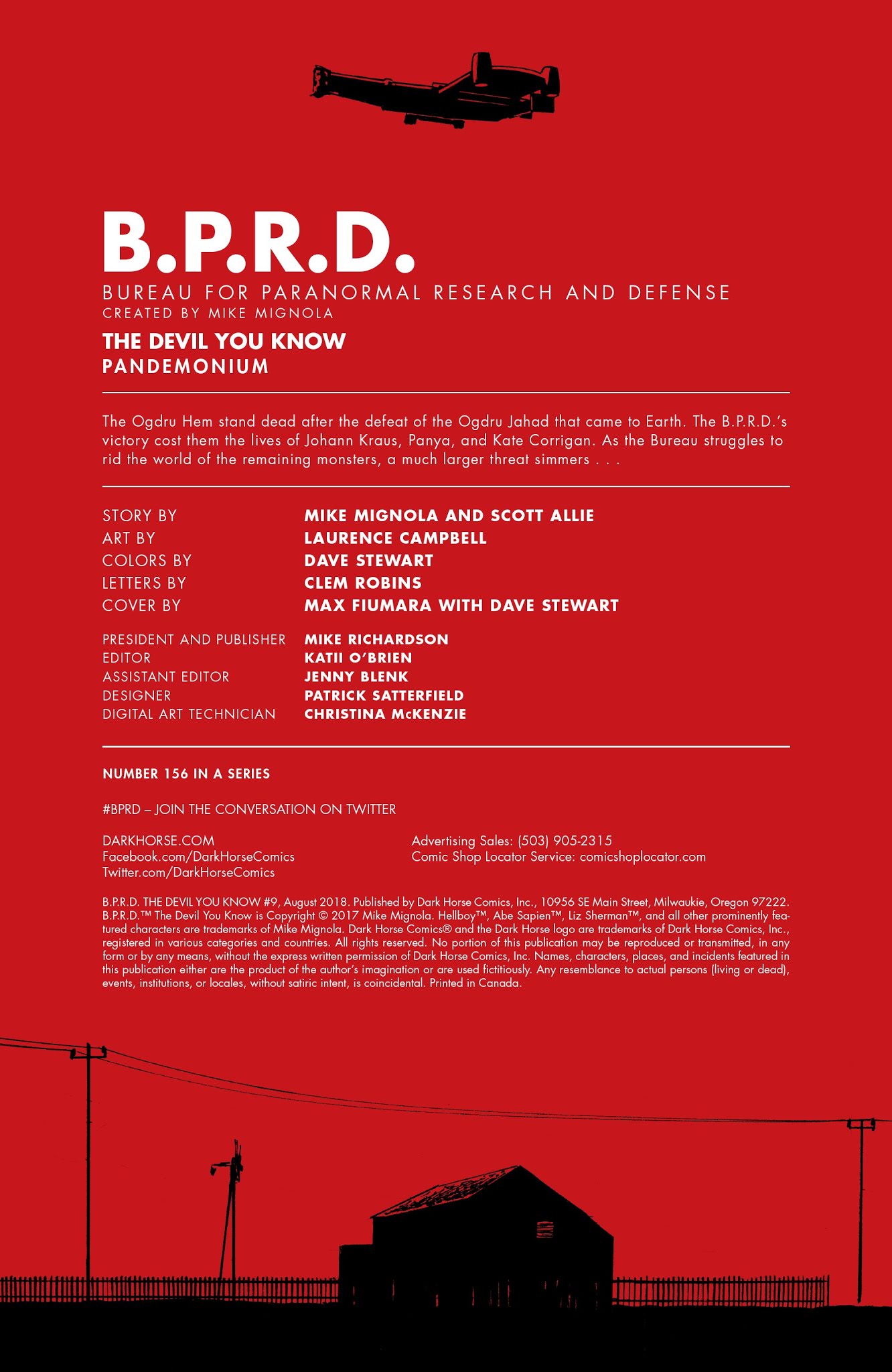 Read online B.P.R.D. The Devil You Know comic -  Issue #9 - 2