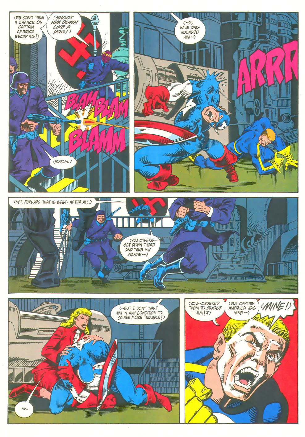 Read online Captain America: Medusa Effect comic -  Issue # Full - 39