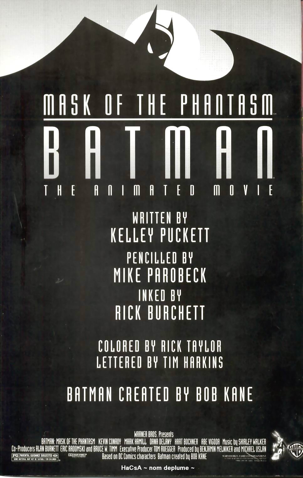 Read online Batman: Mask of the Phantasm - The Animated Movie comic -  Issue # TPB - 2
