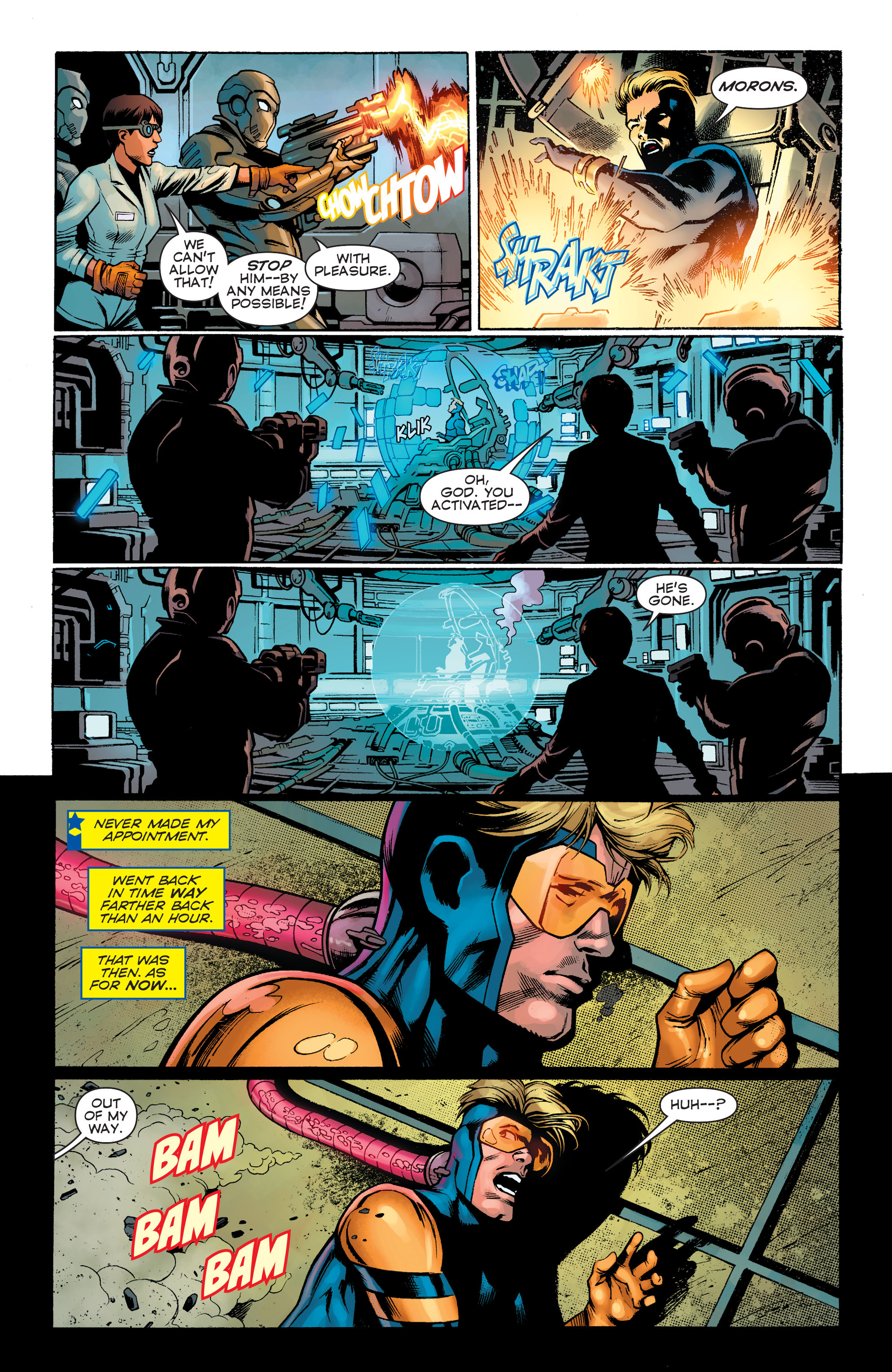 Read online Convergence Booster Gold comic -  Issue #1 - 5