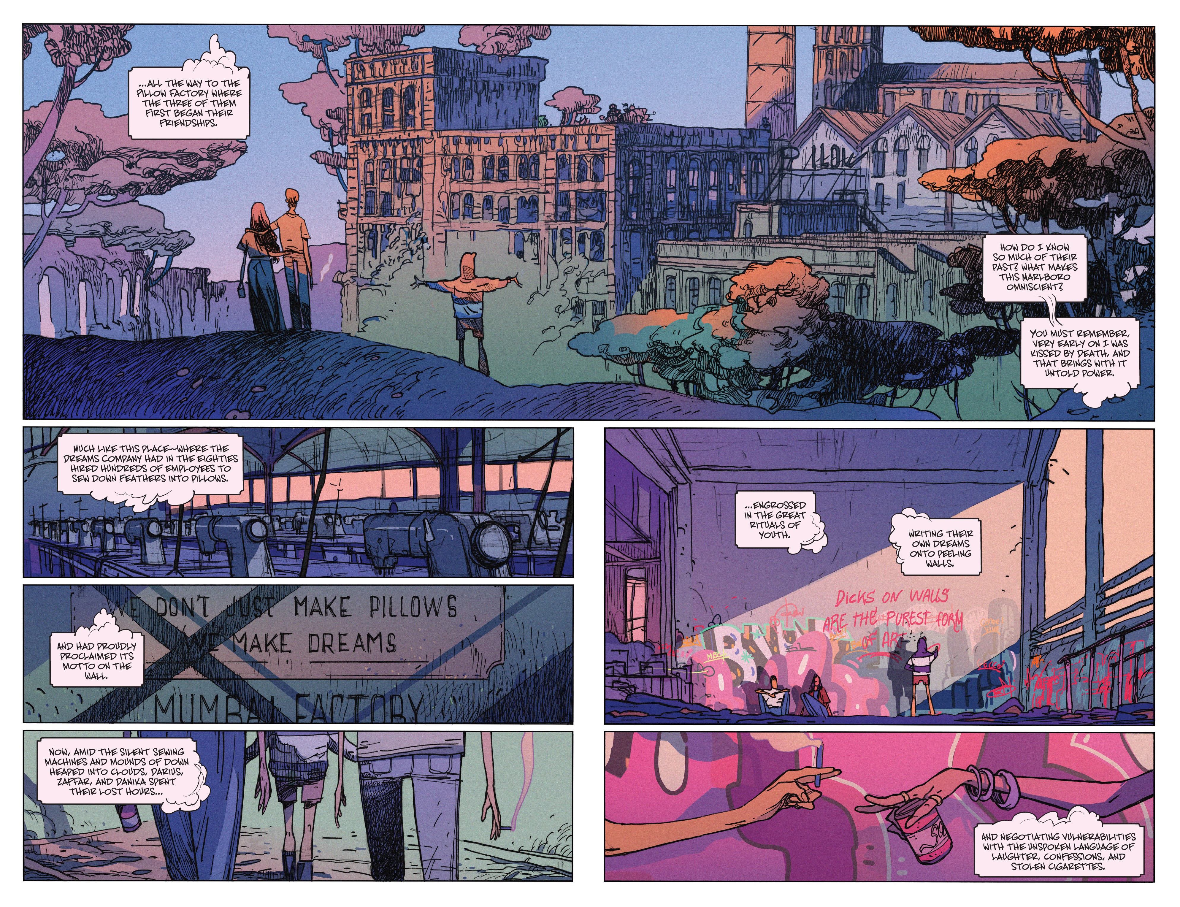 Read online The Many Deaths of Laila Starr comic -  Issue #3 - 8