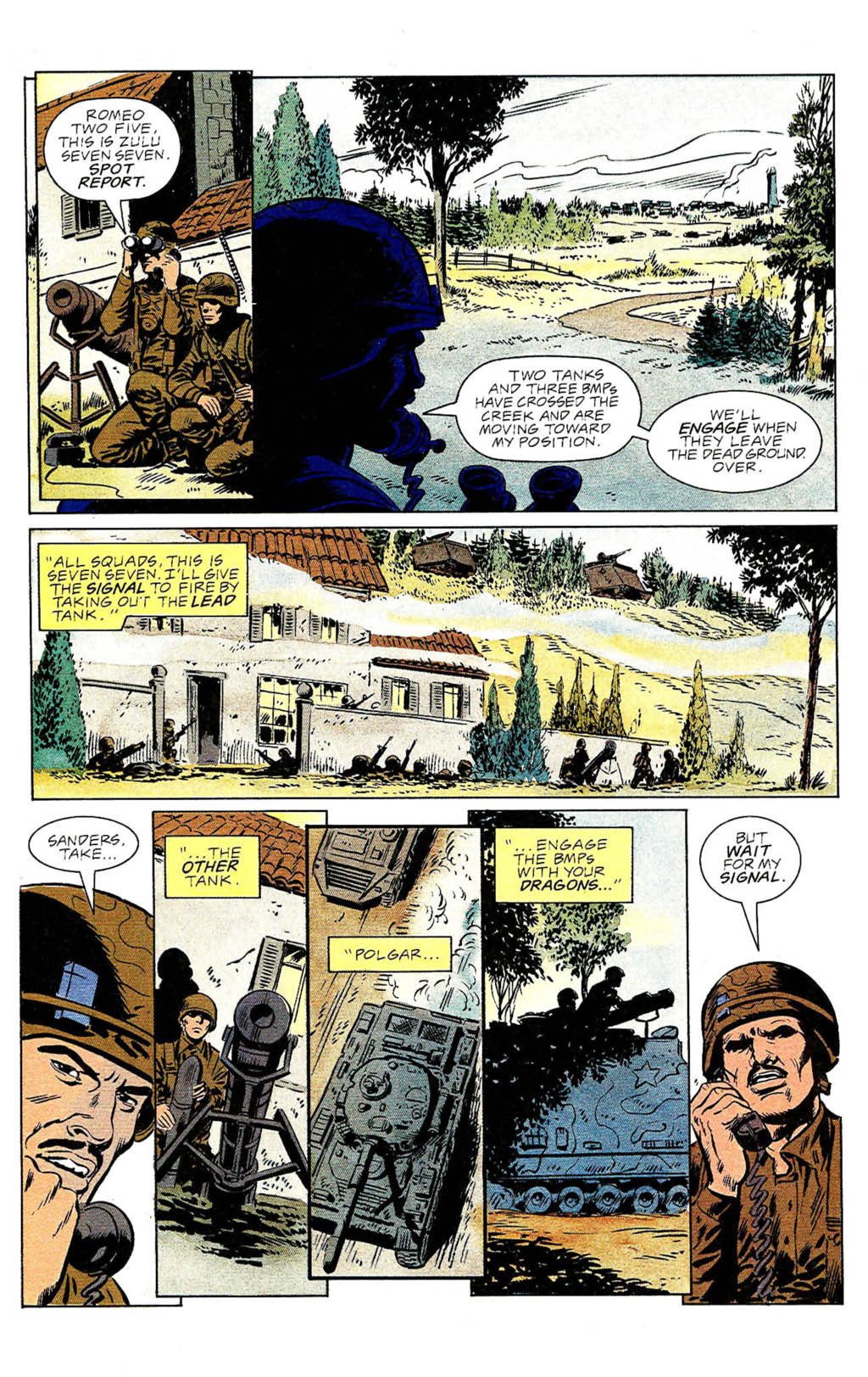 Read online Team Yankee comic -  Issue #2 - 11