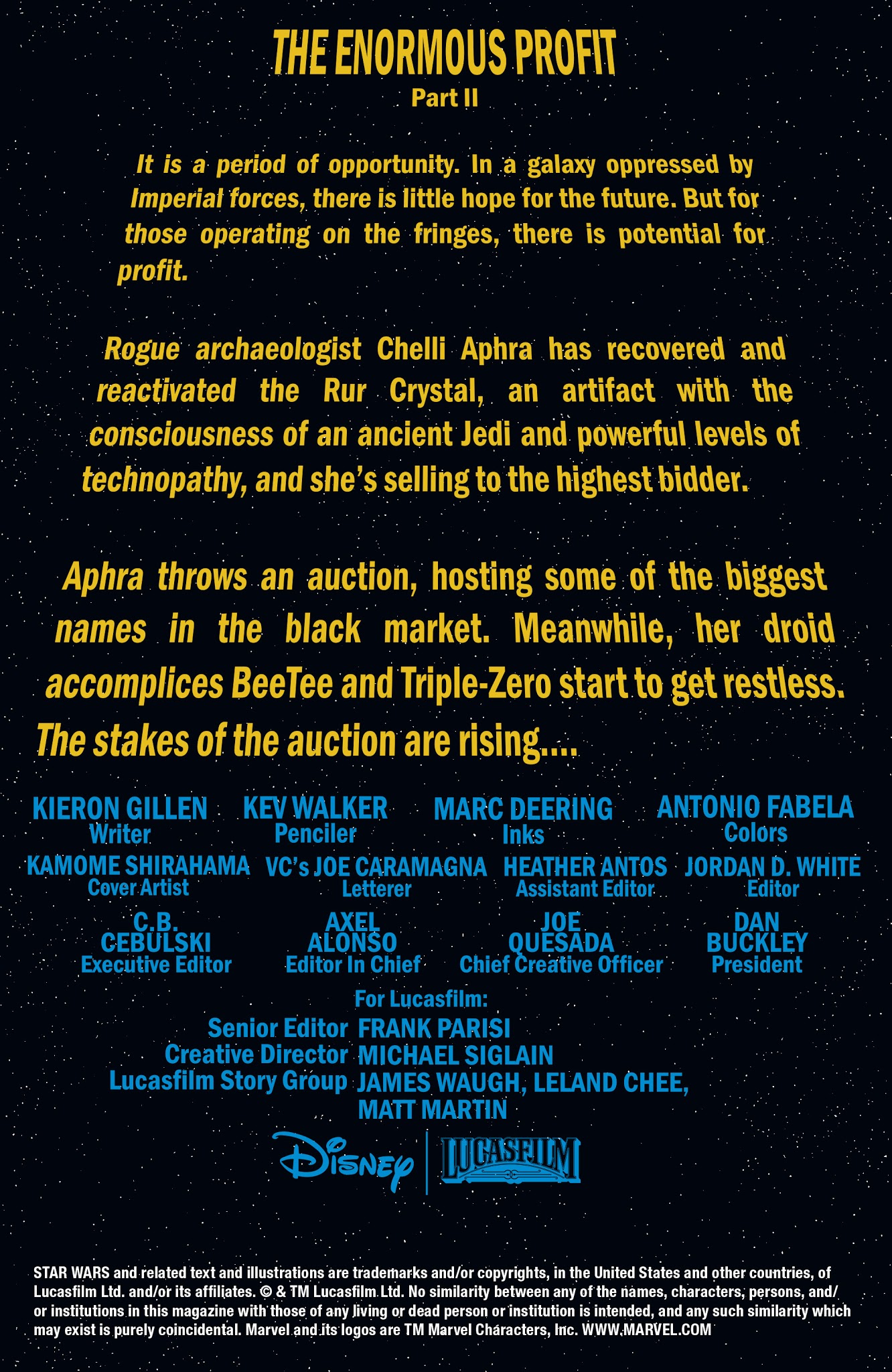 Read online Doctor Aphra comic -  Issue #10 - 2